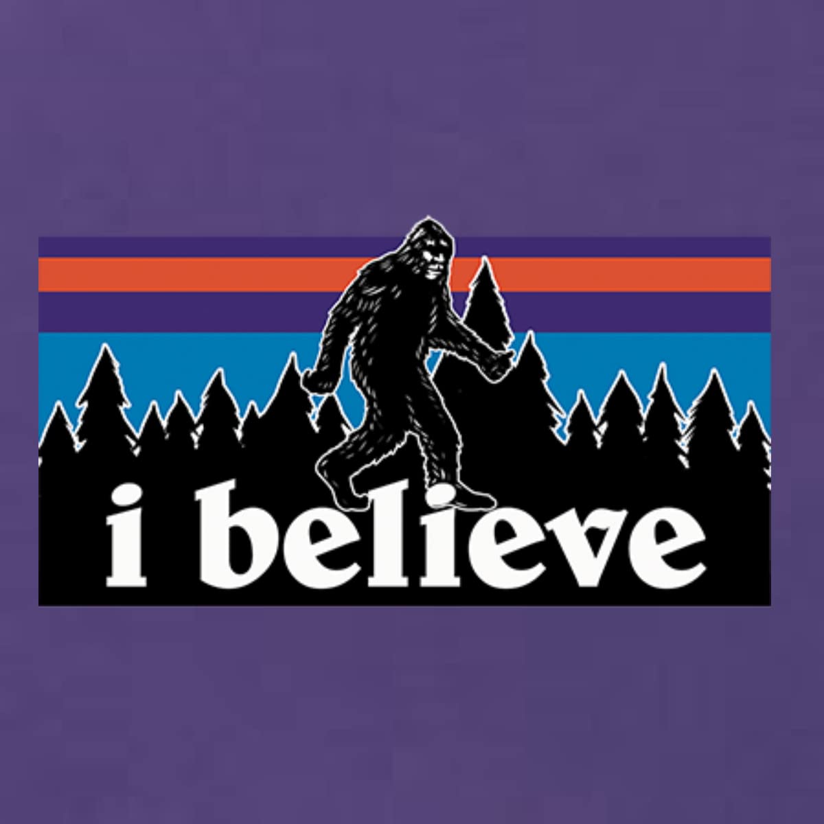 I Believe in Bigfoot Christmas Tri-Blend Racerback Tank Top - Soft & Comfortable Holiday Graphic Tee for Women - Perfect for Christmas Parties & Festive Gatherings