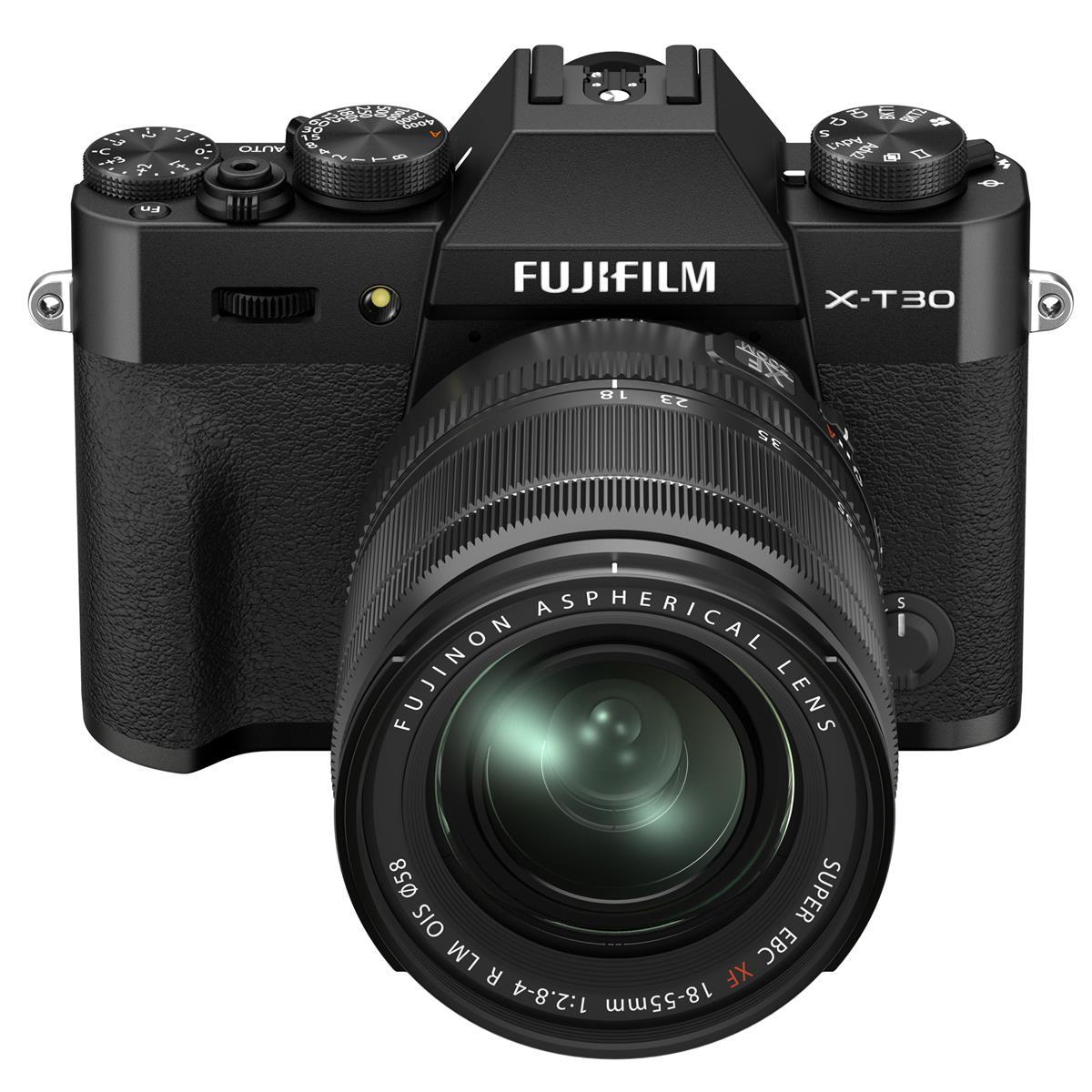 Fujifilm X-T30 II Mirrorless Digital Camera with XF 18-55mm Lens Kit (Black) - Perfect for Travel Photography, Vlogging & Street Shooting
