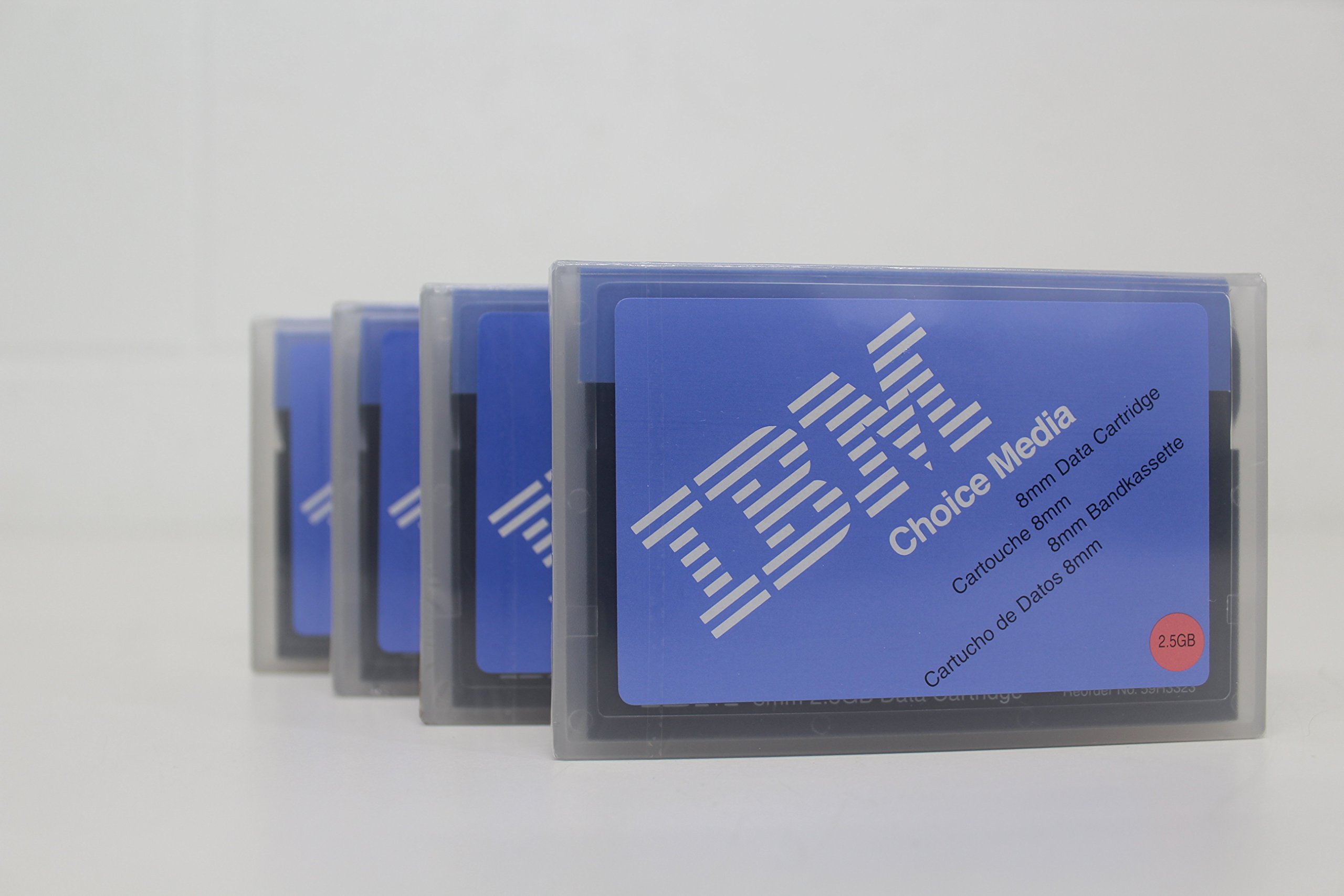 8mm Data Backup Tape - 2.3GB/4.6GB Capacity for Reliable Digital Archiving | Compatible with DDS-1/DDS-2 Drives | Ideal for Small Business Server Backup & Long-Term Data Storage