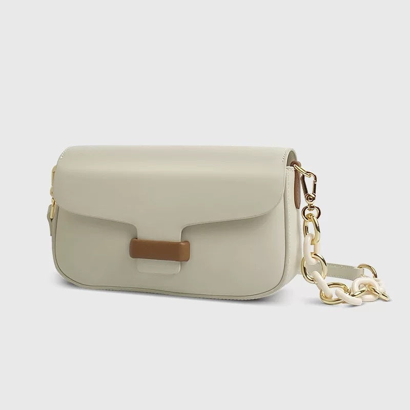 Genuine Leather Shoulder Bag for Women - Stylish Tote Handbag with Adjustable Strap - Perfect for Work, Travel & Everyday Use