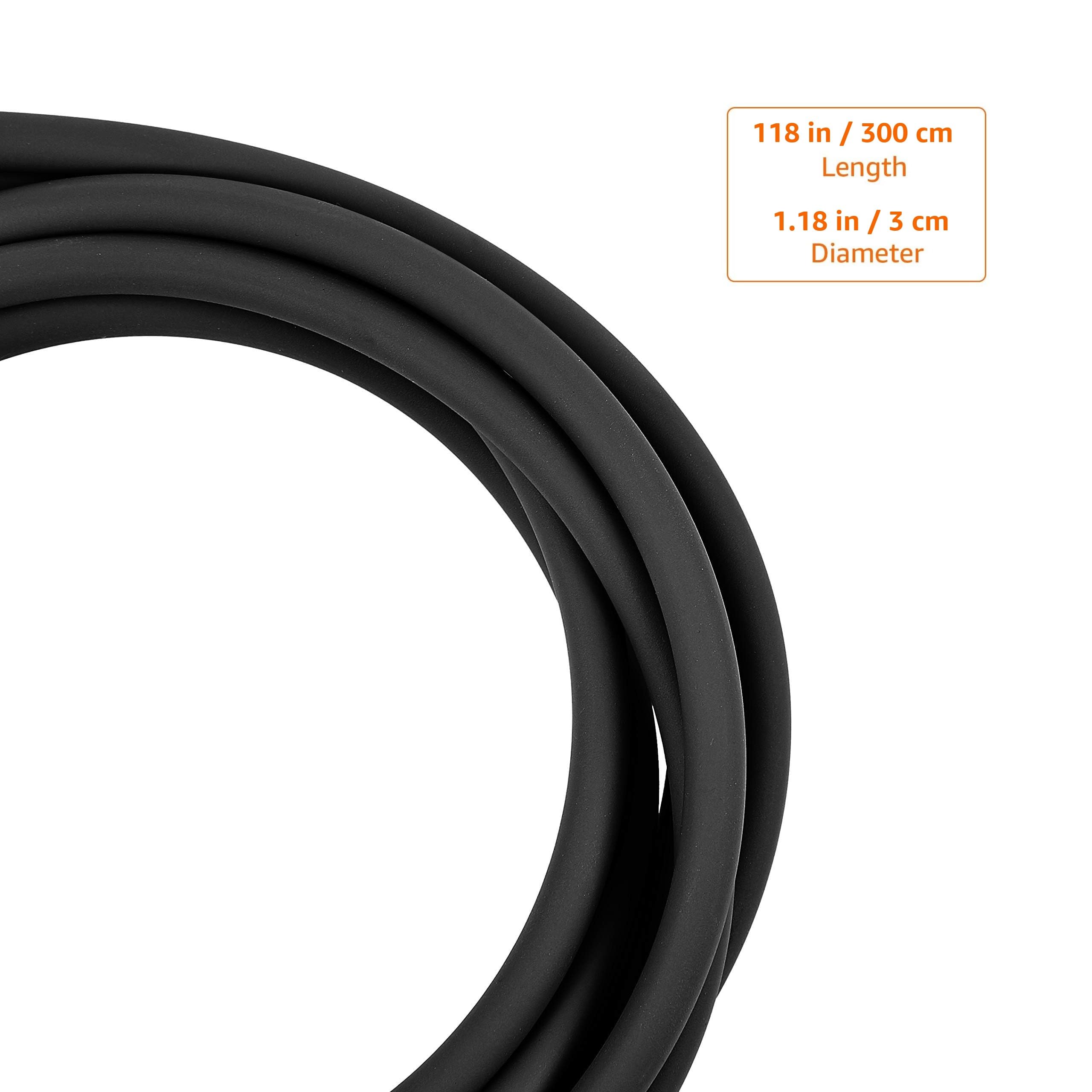 Amazon Basics Jump Rope - Adjustable Length Skipping Rope for Fitness, Workouts & Weight Loss - Ideal for Home Gym, Cross Training & Cardio Exercise