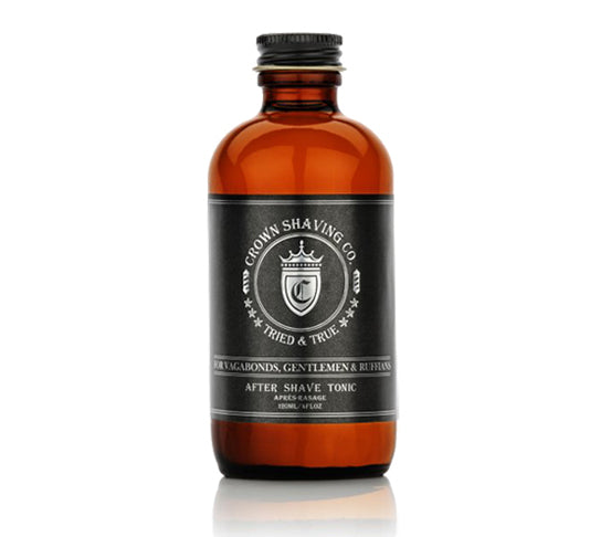Crown Shaving Co. After Shave Tonic for Men - Alcohol-Free Post Shave Balm with Aloe Vera & Witch Hazel - Soothes & Hydrates Skin - Perfect for Sensitive Skin & Daily Shaving Routine
