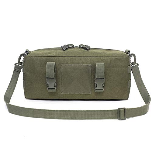 Waterproof 600D Nylon Military Tactical Shoulder Bag - Outdoor Climbing, Camping & Hiking Waist Pack with MOLLE System | Perfect for Adventure Travel, Survival Gear & Daily Use