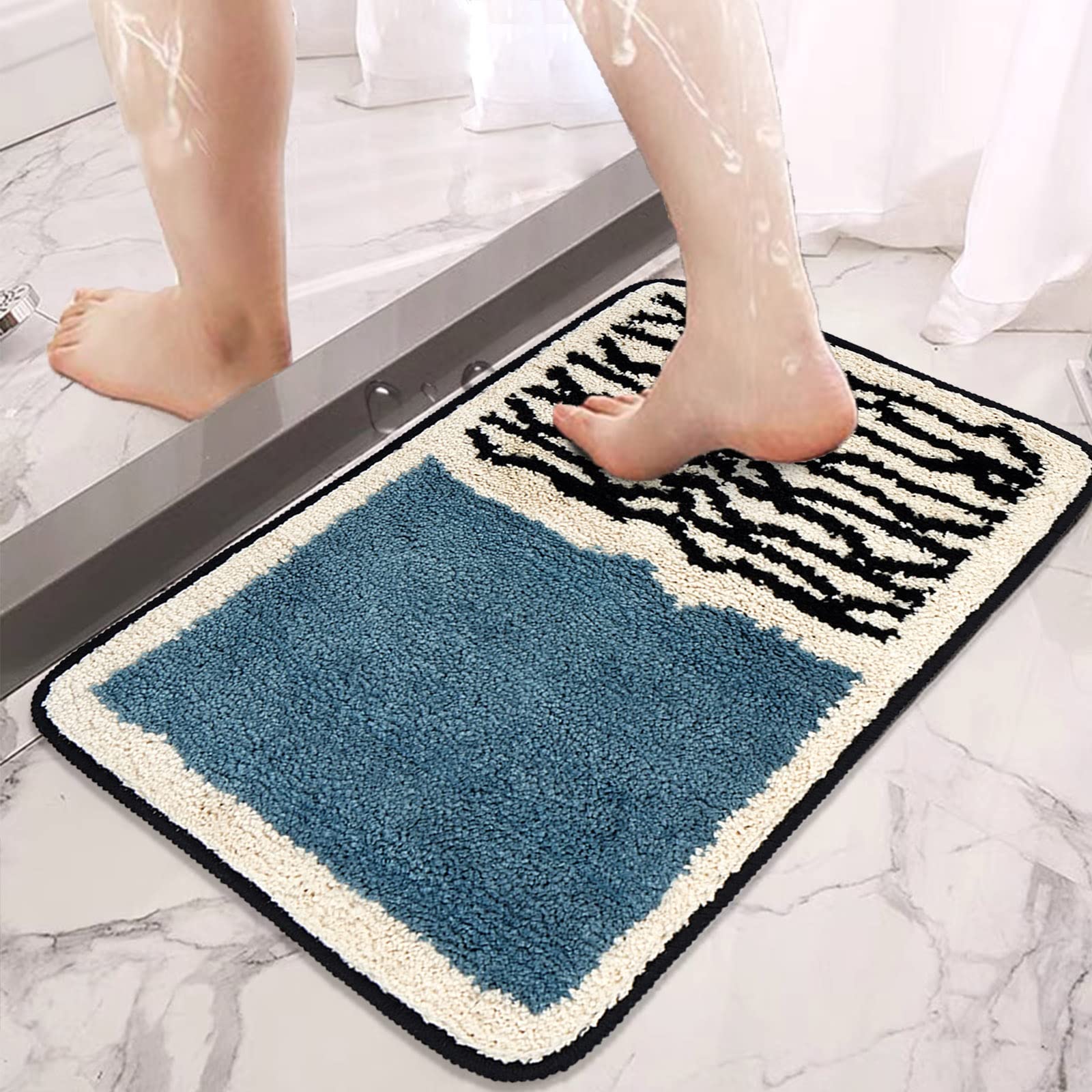 ViKimland Ultra Soft Absorbent Bath Mat - 16