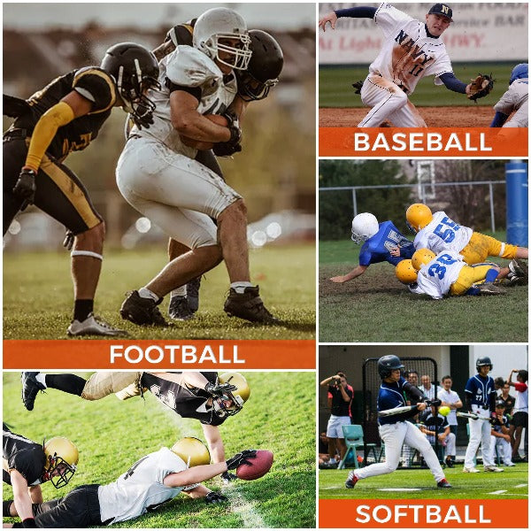 Breathable Football Arm Sleeves with Grip Technology - SH002 | Moisture-Wicking Compression Sleeves for Quarterbacks, Receivers & Training | Perfect for Football, Training & Outdoor Sports