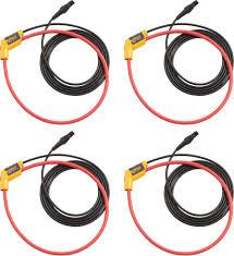 Fluke I17XX FLEX1.5KIP/4PK 17xx IP65 iFlex 1.5ka 24 in/60cm, 4 Pack - High Accuracy Current Probe for Industrial Electrical Testing, HVAC Maintenance & Power Quality Analysis (Item #4921026)