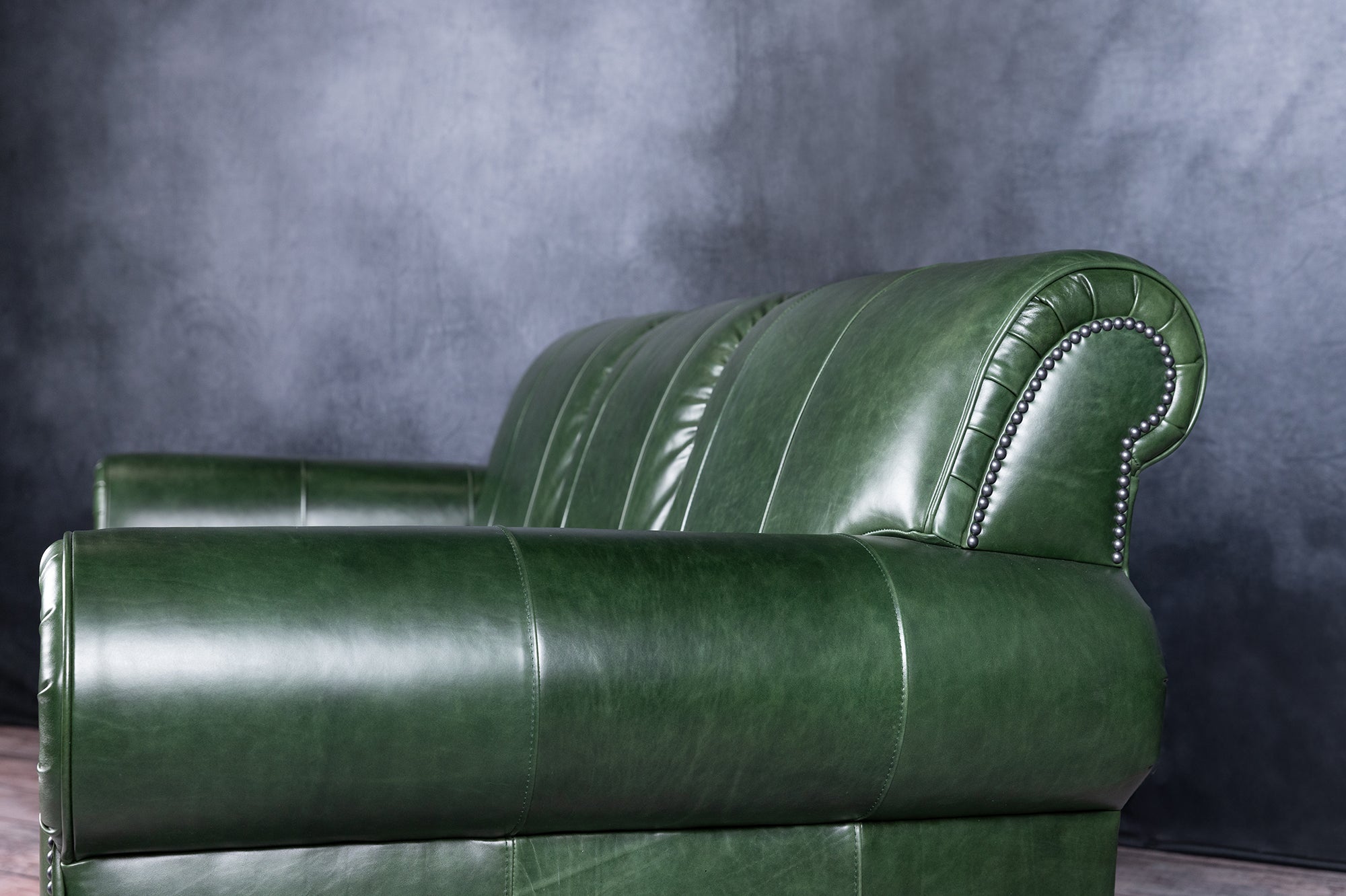 Premium Genuine Leather Sofa - Grand Canyon Style for Living Room, Home Theater & Office - Comfortable & Durable Modern Furniture
