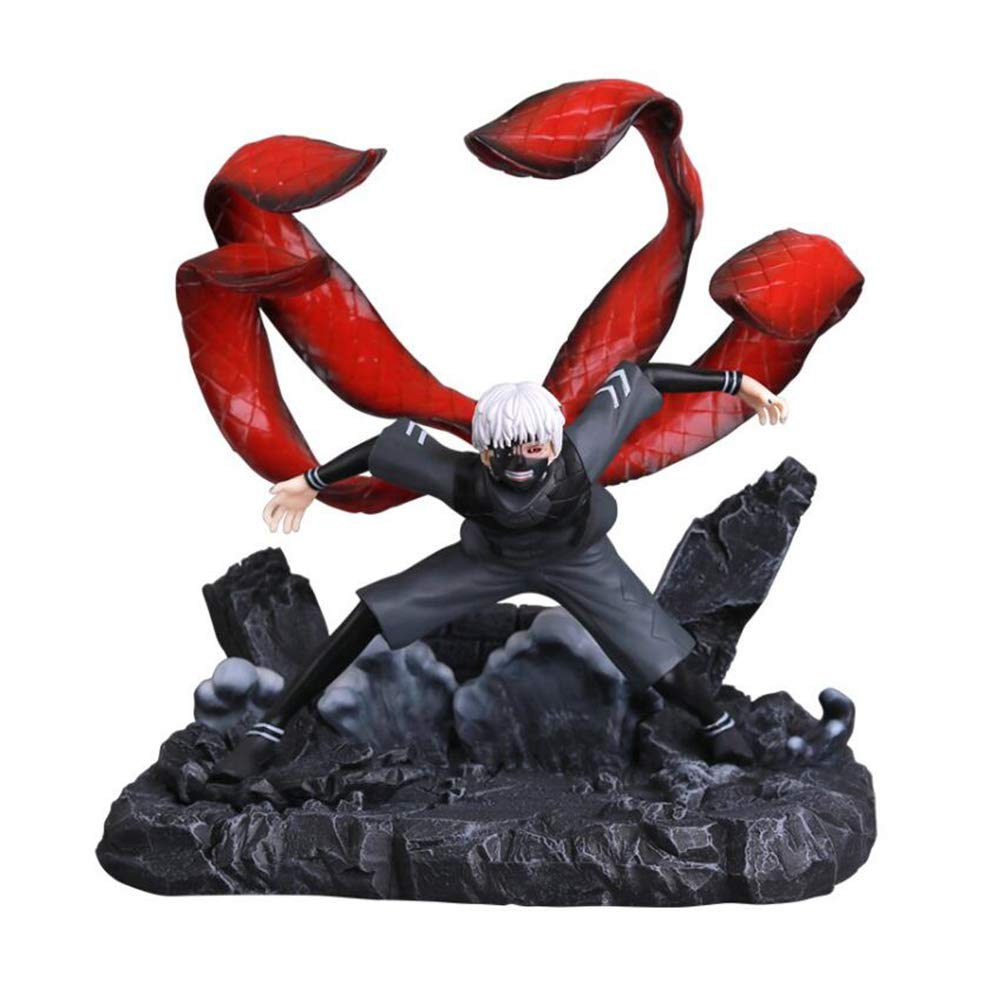 Olaffi Tokyo Ghoul Kaneki Ken 10-inch Anime Action Figure - Collectible Statue Model for Anime Fans, Home Decoration & Gift for Kids | Perfect for Display, Cosplay Props, and Anime Collections