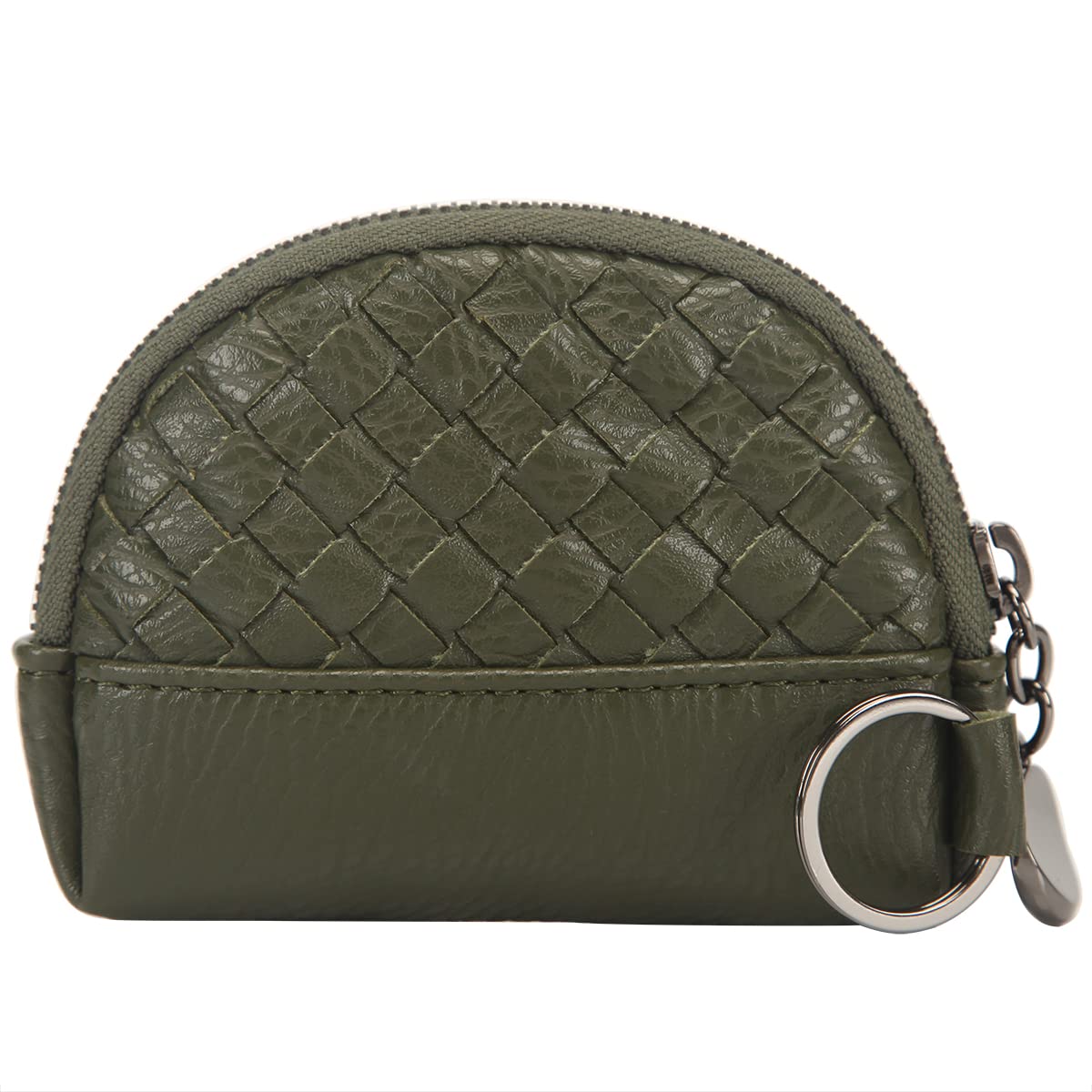 Fawziya Women's Zipper Coin Purse & Wallet - Army Green | Stylish & Secure for Everyday Use, Travel & Shopping