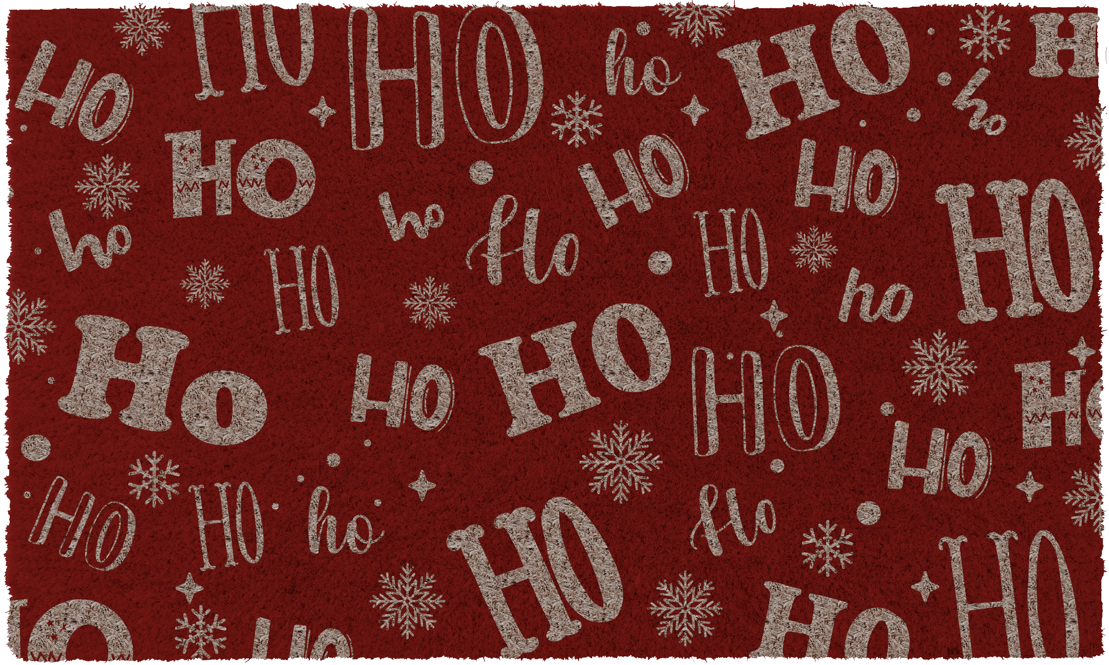 Ho Ho Ho Christmas Decorations - Festive Holiday Home & Party Decor for Xmas Tree, Fireplace, and Office