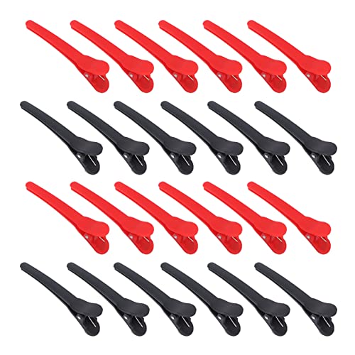 24Pcs Duckbill Hair Clips for Women - No Crease Hair Styling Barrettes, Frosted Hairdressing Salon Tools for Braiding & Hair Care - Perfect for Daily Styling, Salon Use & Fashion Accessories