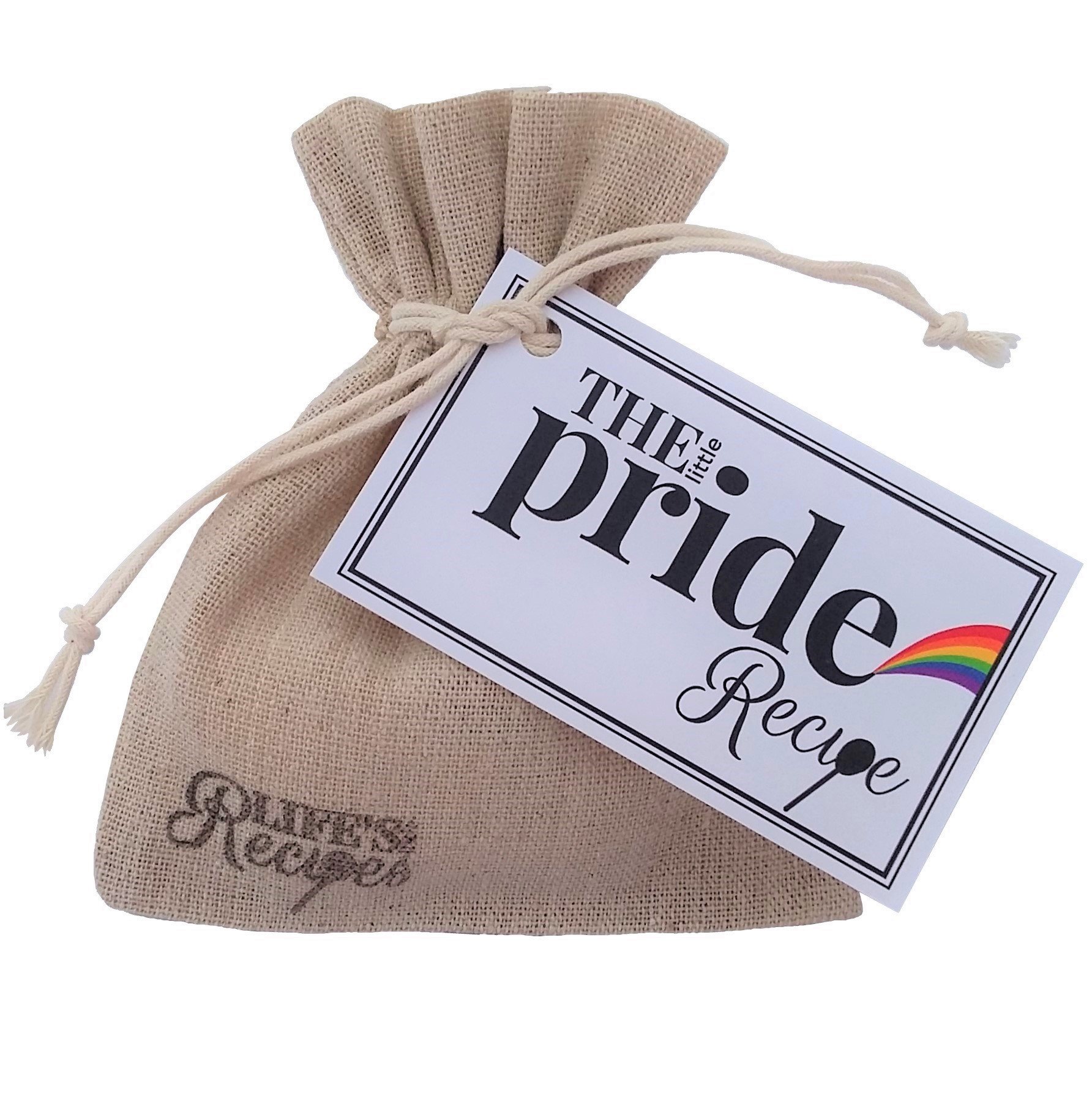 Pride Gifts - The Little Pride Recipe Book - Unique LGBT Gift for Friends, Partners & Couples | Birthday, Christmas, Wedding Present | Thoughtful LGBTQ+ Celebration for Him or Her | Perfect for Pride Month, Anniversaries & Valentine's Day