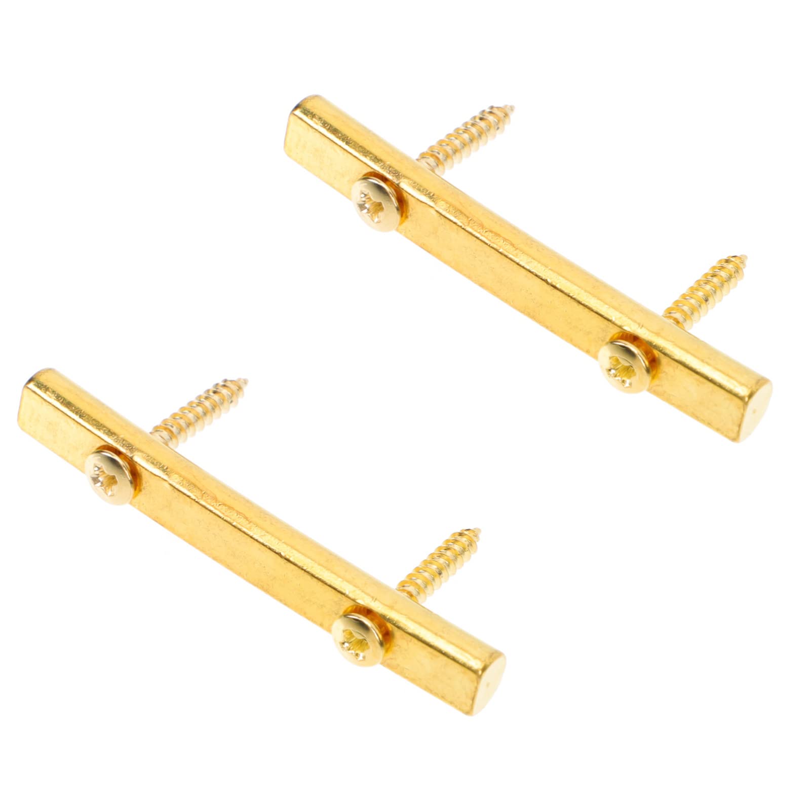Happyyami 45MM Metal Guitar String Retainer Bars - String Tension Bars & Headstock String Trees for Electric Guitar & Bass Parts Replacement - Perfect for Stage Performance & Home Practice
