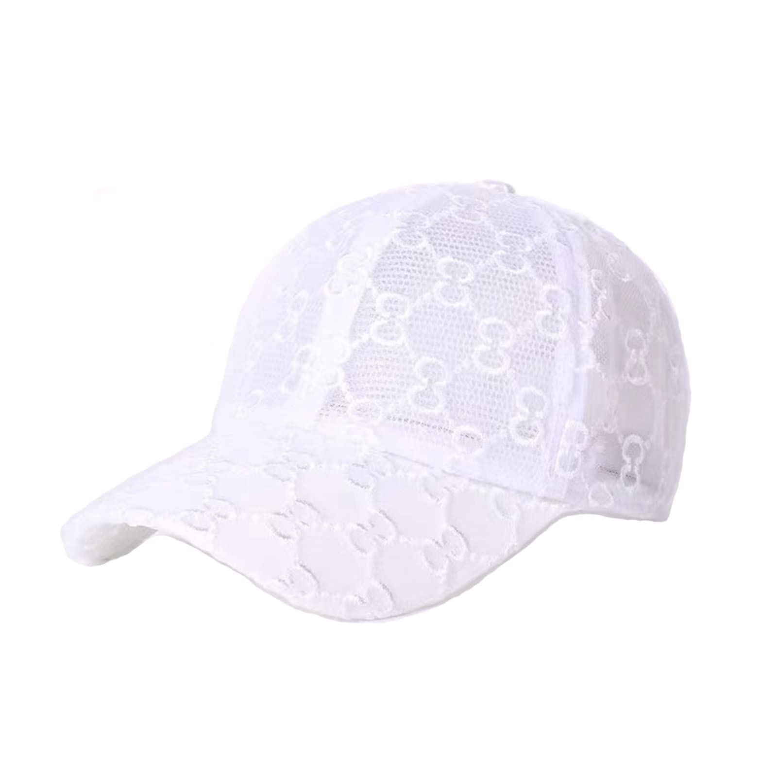 Breathable Mesh Snapback Trucker Hat - Embroidered Plain Baseball Cap for Men & Women | Perfect for Outdoor, Tennis, and Sun Protection