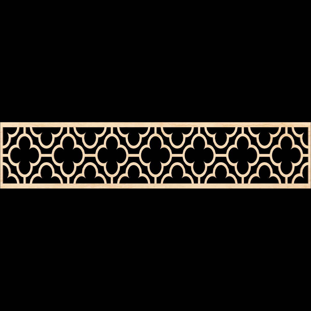 Chicago Fretwork Moulding - Decorative Wood Trim for Home & Furniture | Perfect for Crown Moulding, Wall Paneling and DIY Interior Design Projects