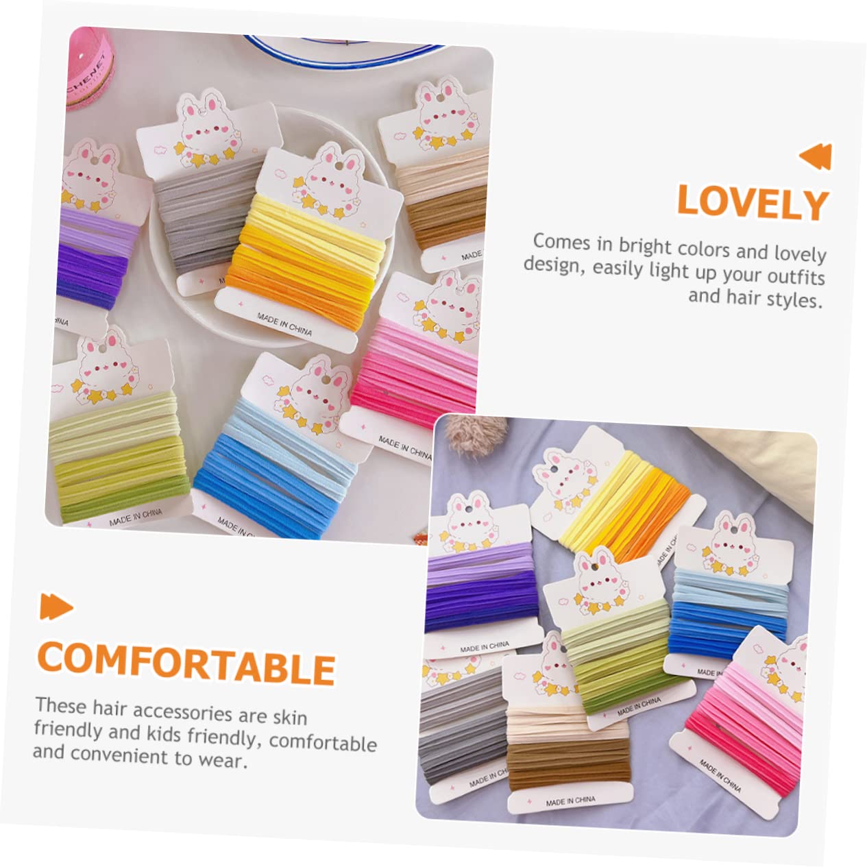 Baluue 175 Pcs Baby Hair Ties - Soft Rubber Band Hair Accessories for Girls & Toddlers - Perfect for Daily Use & Gifts