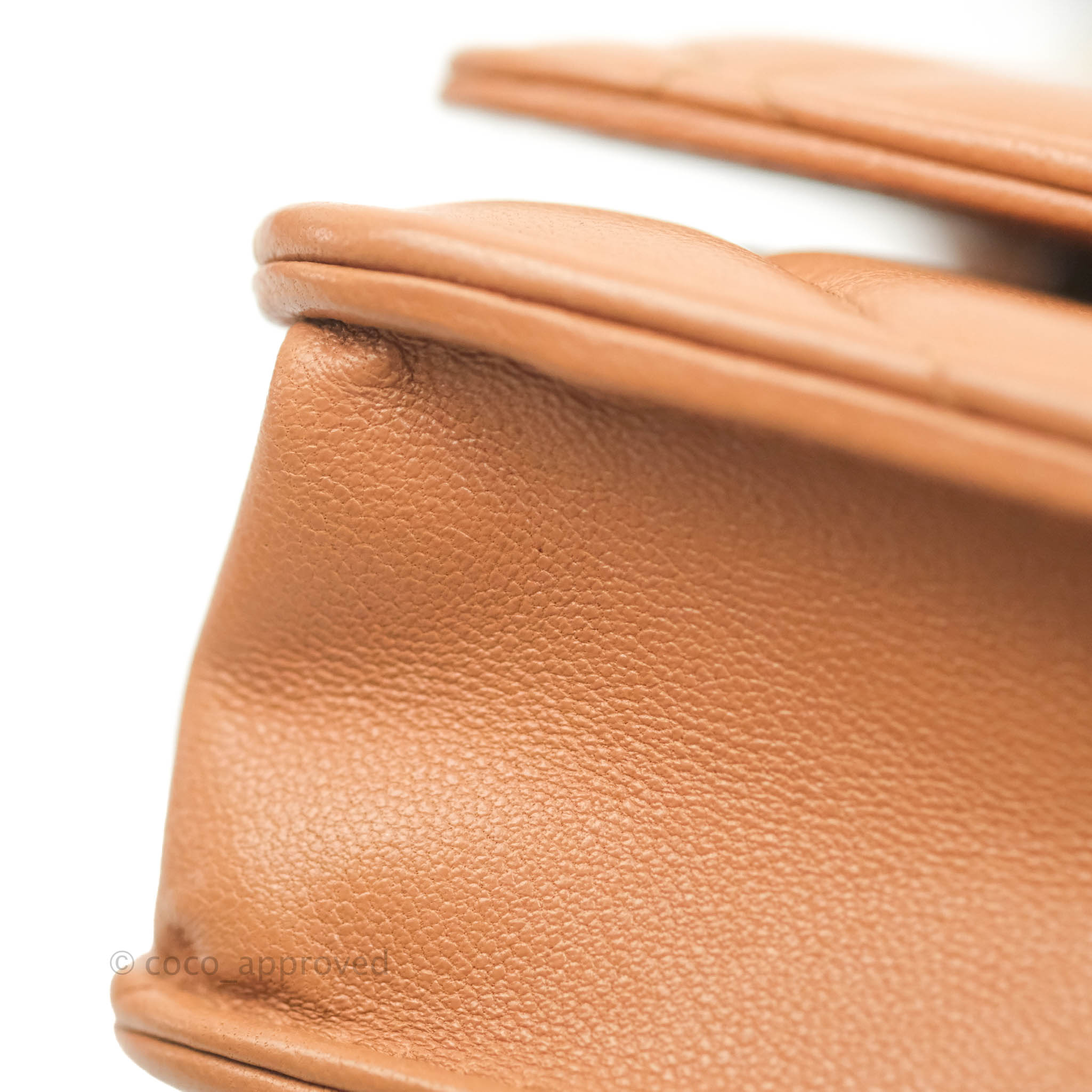 Chanel 19 Wallet on Chain WOC Dark Beige Caramel Lambskin Mixed Hardware 21K - Luxury Crossbody Bag for Women, Perfect for Evening Out & Special Occasions