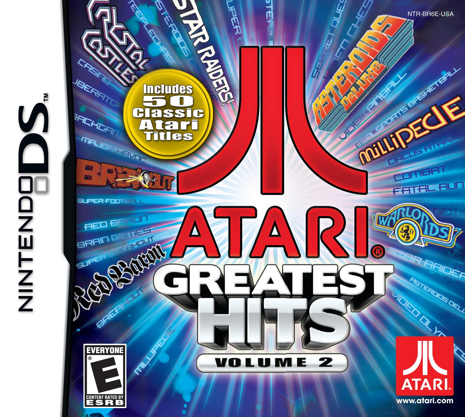 Atari's Greatest Hits Volume 2 for Nintendo DS - Classic Retro Game Collection | Perfect for Travel, Commuting & Nostalgic Gaming