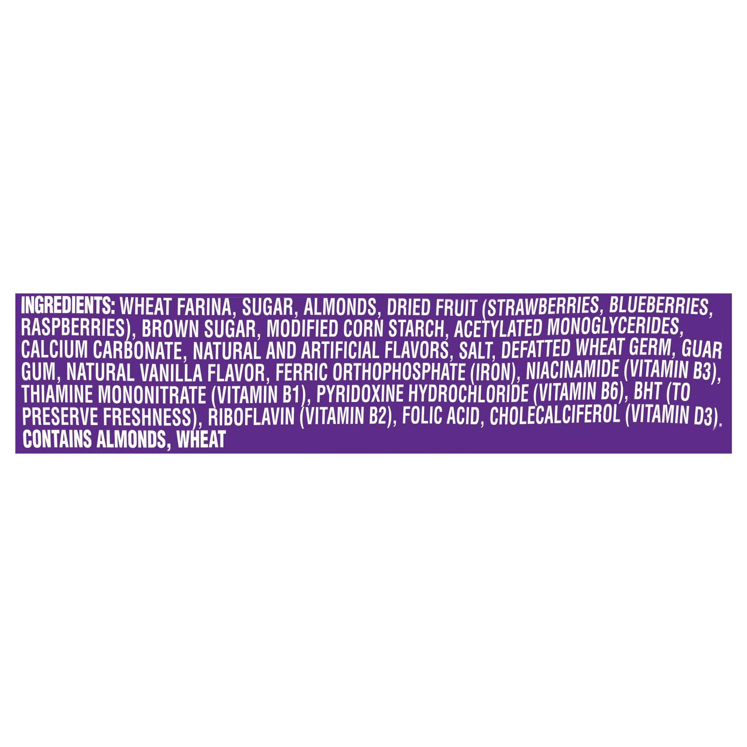 Cream of Wheat Instant Hot Cereal To-Go Cups - Mixed Berry with Almonds, 2.29oz (6 Pack) | Quick Breakfast for Busy Mornings, Office Snack & On-the-Go Meals