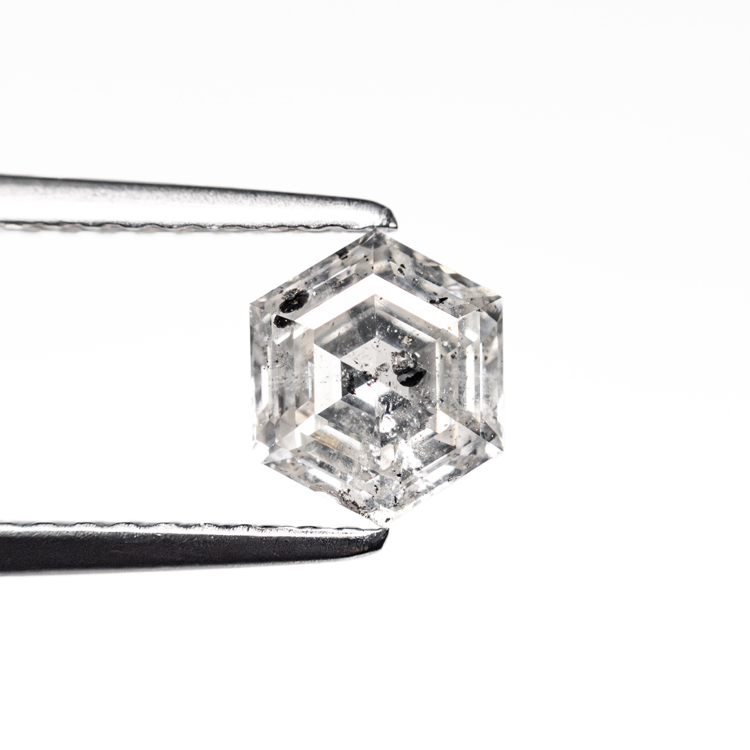 0.83ct Hexagon Step Cut Loose Gemstone - 6.38x5.64x3.28mm Natural Diamond for Jewelry Making - Perfect for Engagement Rings & Custom Pendants