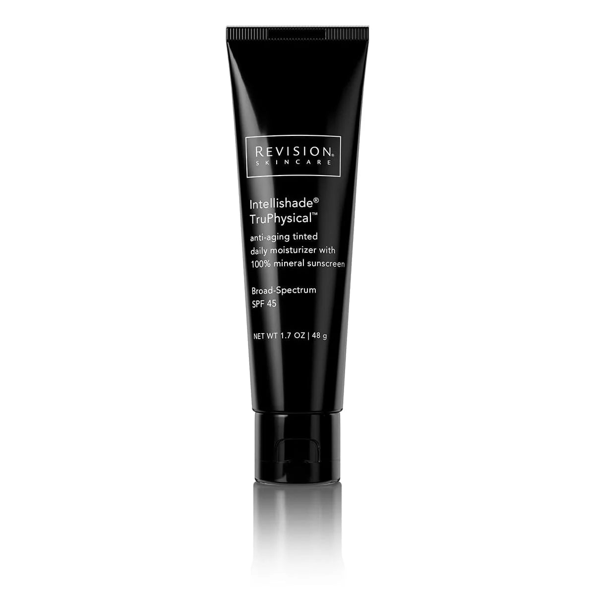 Revision Skincare Intellishade TruPhysical SPF Tinted Moisturizer 1.7 oz (48g) - Daily Anti-Aging Sunscreen & Makeup Base for Flawless Complexion | Perfect for Work, Travel & Outdoor Activities