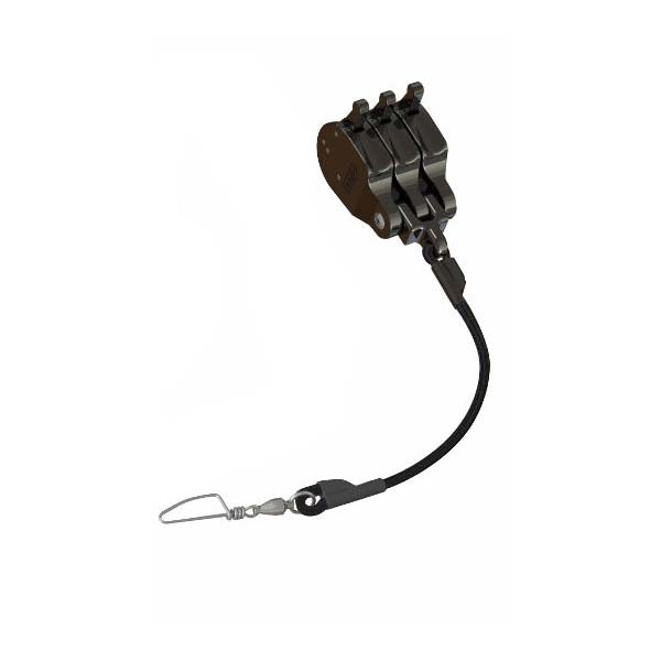 Rupps Triple Lok Ups Outrigger Halyard Pulley - Heavy Duty Marine Boat Pulley for Fishing & Sailing - Perfect for Saltwater & Freshwater Boating