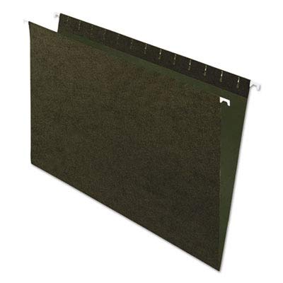 PFX81620 Standard Green Hanging Folders - Letter Size File Folders for Office Organization, Filing Cabinets & Document Storage