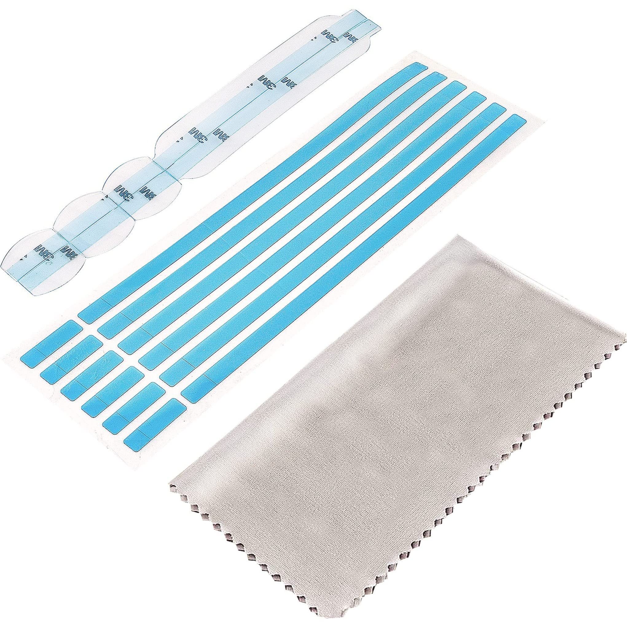 StarTech.com Universal Privacy Screen Adhesive Strips & Mounting Tabs Kit - Replacement for Laptop & Monitor Anti-Glare Filters (MON-Privacy-Screen-K) - Secure Installation for Office & Home Workspaces