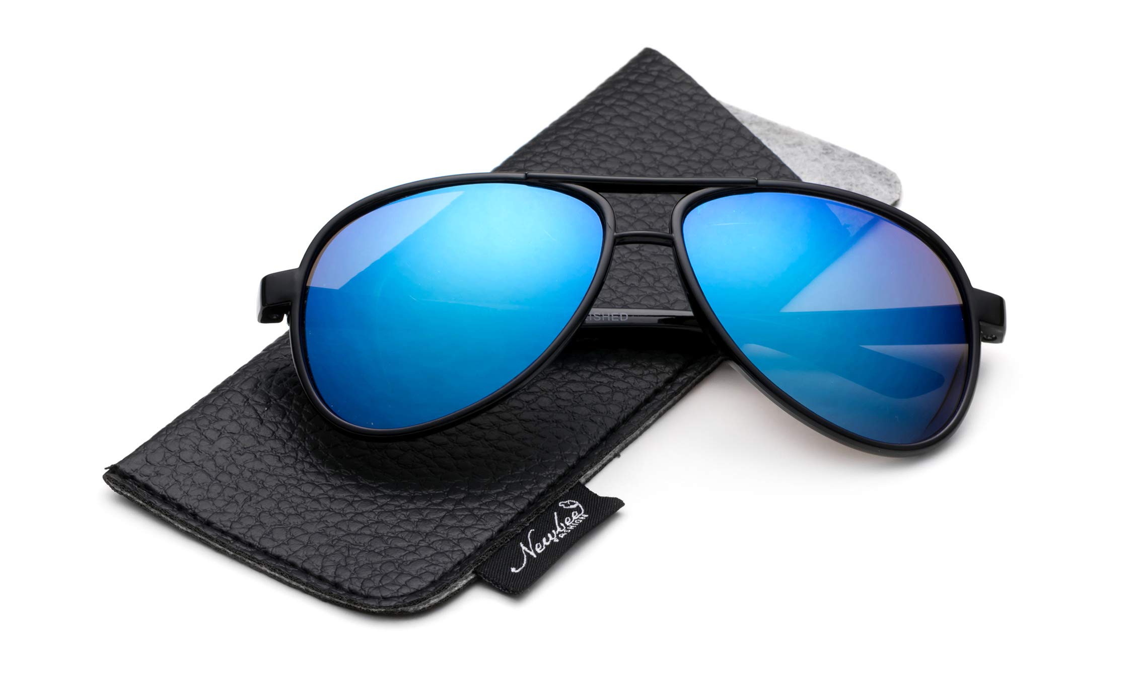 Trendy Kids Aviator Sunglasses for Girls & Boys - UV Protection Flash Lens - Perfect for Outdoor Play, Beach, and Summer Activities