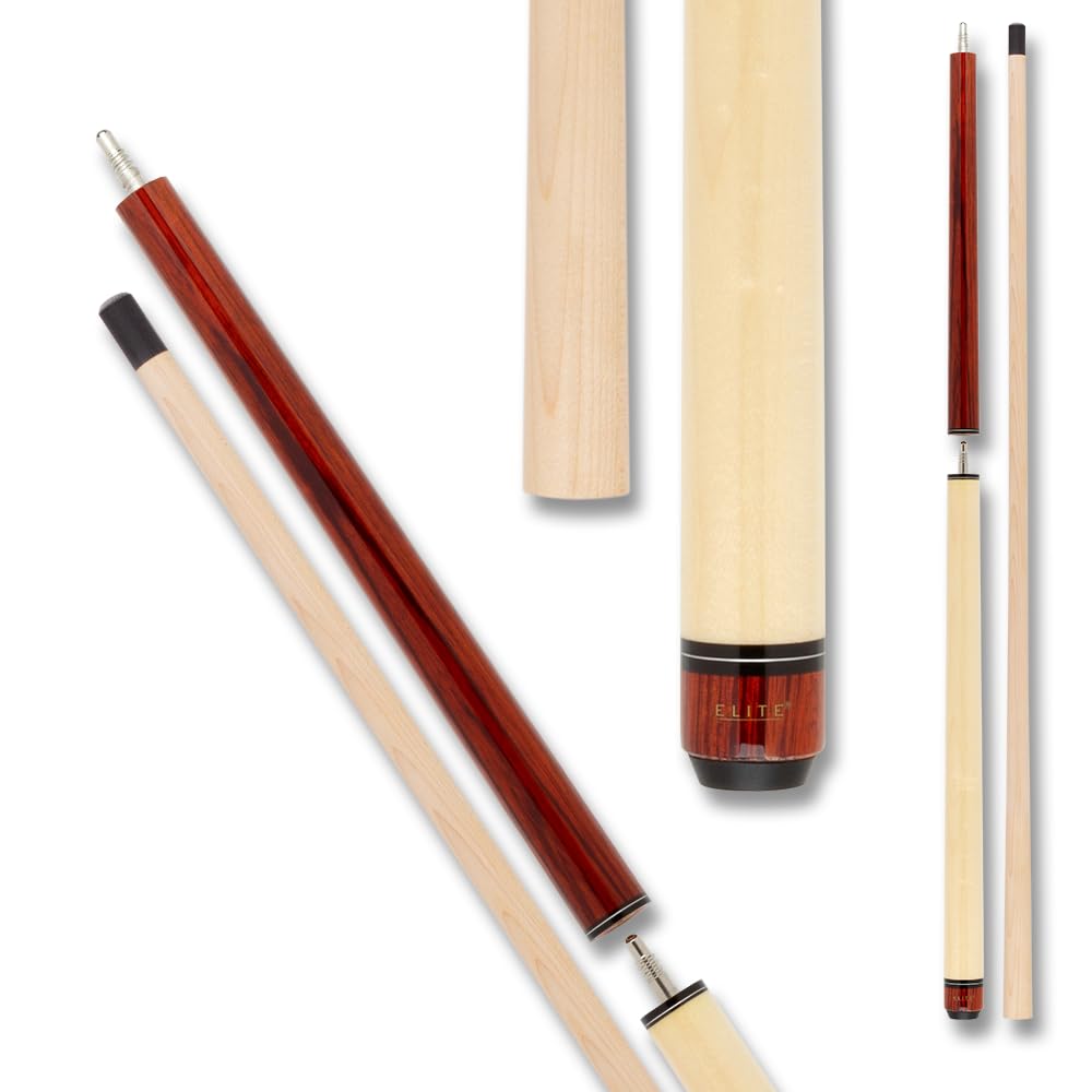 Elite ELBJC Break/Jump Pool Cue - Premium Cherrywood & Maple Construction for Professional Billiards Players | Perfect for Tournament Play & Home Game Rooms