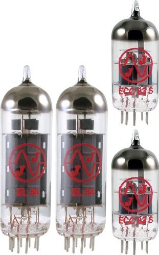 Premium Vacuum Tube Set for Vox AC15 & AC15CC Guitar Amps - 2x JJ T-12AX7-S & 1x JJ T-EL84-MP (Apex Matched) - Perfect for Tube Replacement & Tone Enhancement in Vintage & Modern Tube Amplifiers