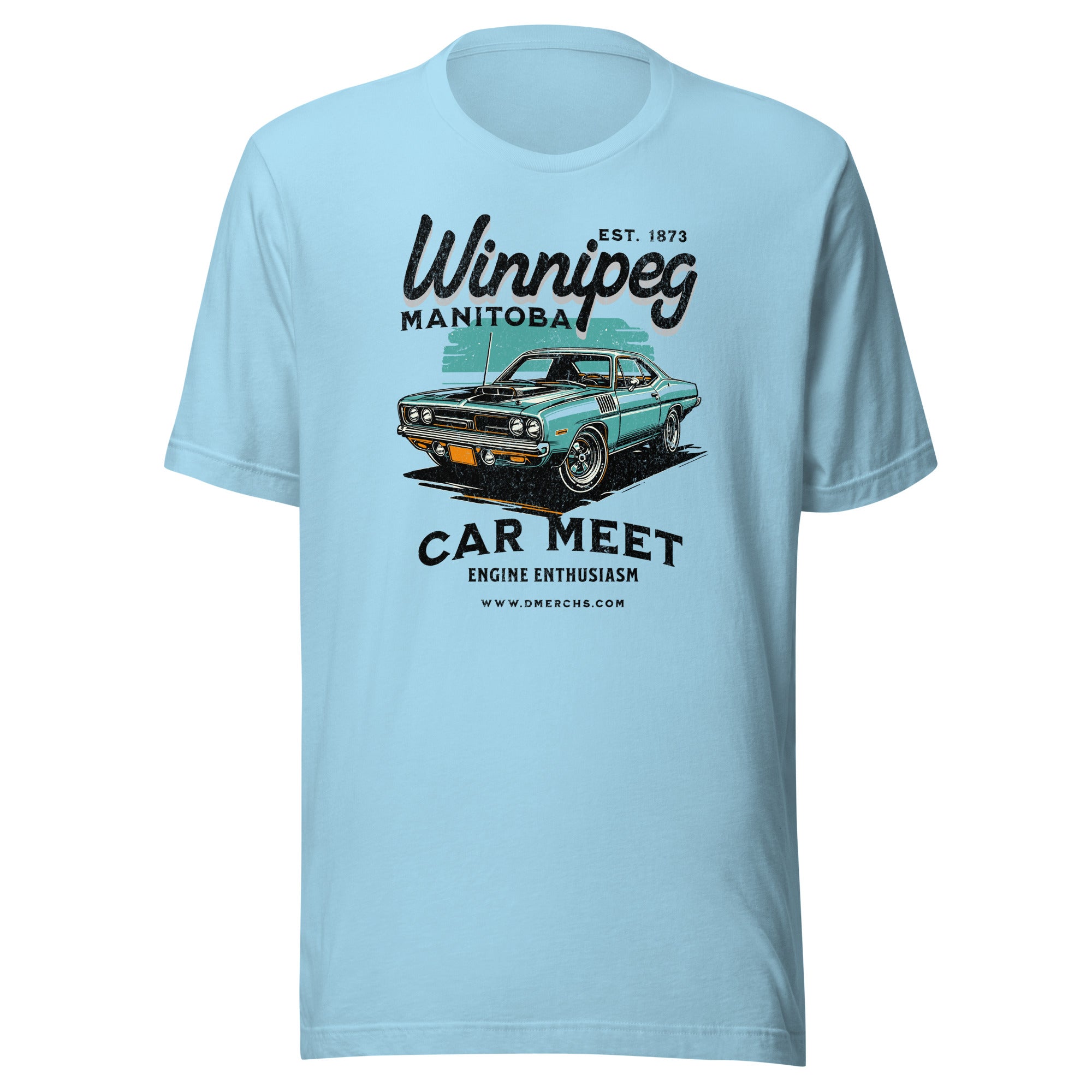 Winnipeg Car Meet Unisex T-Shirt - Stylish & Comfortable for Car Enthusiasts - Perfect for Car Shows, Meetups & Casual Wear