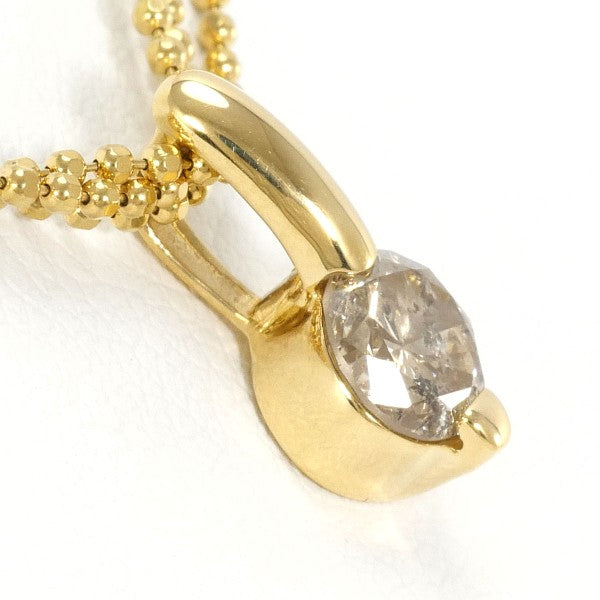 18K Yellow Gold Brown Diamond Necklace for Women - Elegant Luxury Jewelry Gift for Anniversary, Birthday & Special Occasions