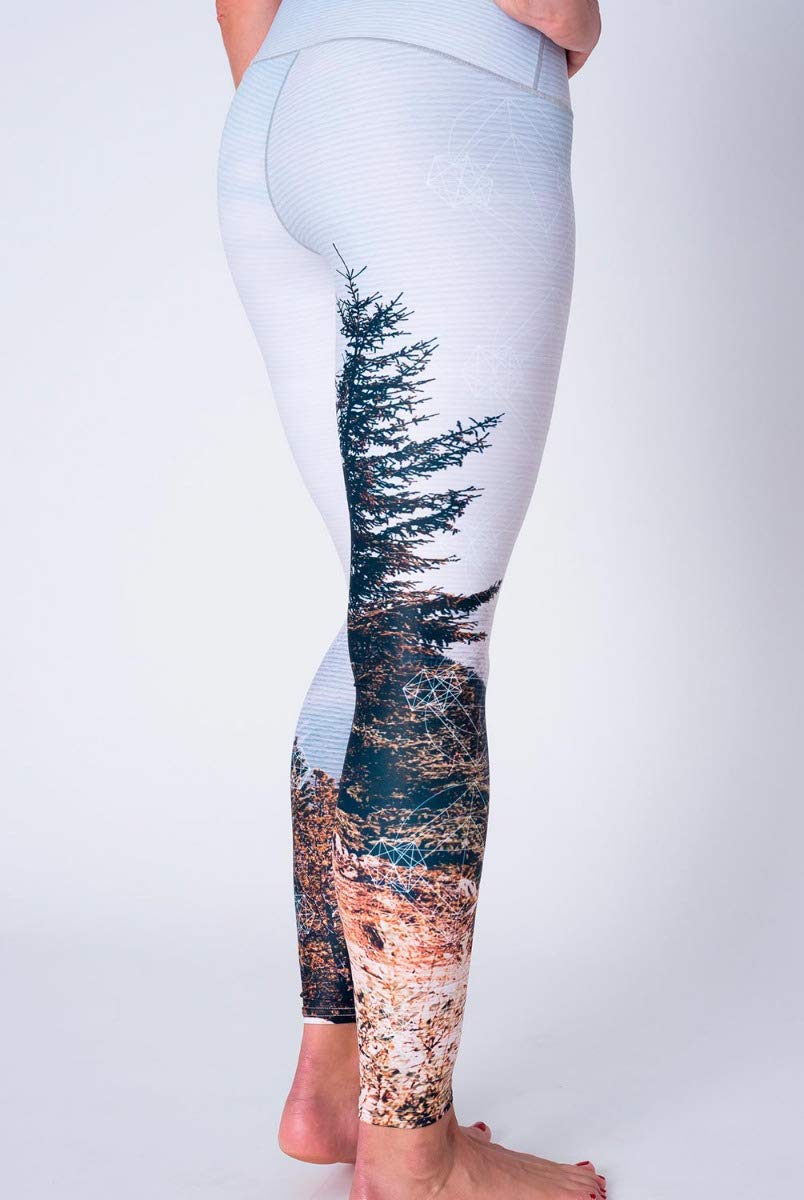 Colorado Threads Mountain Vista Yoga Pants for Women - High Waisted Workout Leggings with Pockets for Running, Gym & Lounge Wear