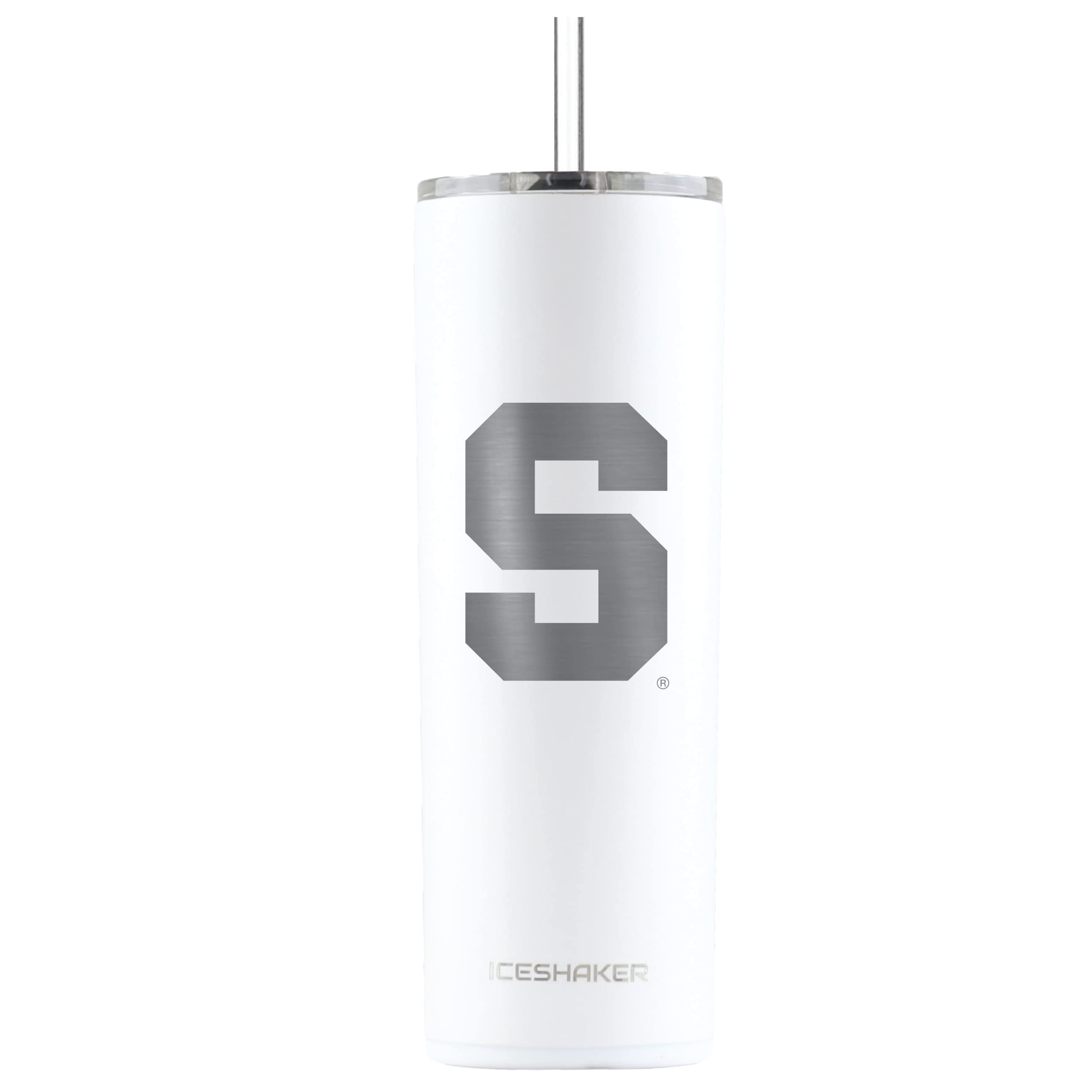 NCAA 20oz Skinny Water Bottle with Etched Logo - Perfect for College Fans & Gifts
