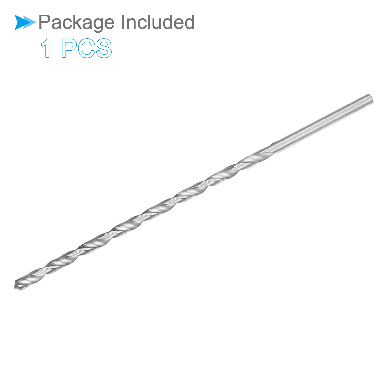 7mm Extra Long High Speed Steel Twist Drill Bit - 250mm Total Length for Copper, Metal & Woodworking | Perfect for Deep Hole Drilling in DIY Projects & Professional Use