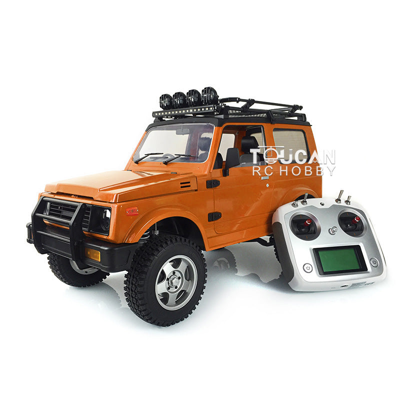 1/6 Scale Capo Assembled RC Crawler SIXER1 - Plastic Painted Cabin, Metal Chassis, Motor, Servo, ESC, I6S Light System for Off-Road Adventure & Scale Modeling