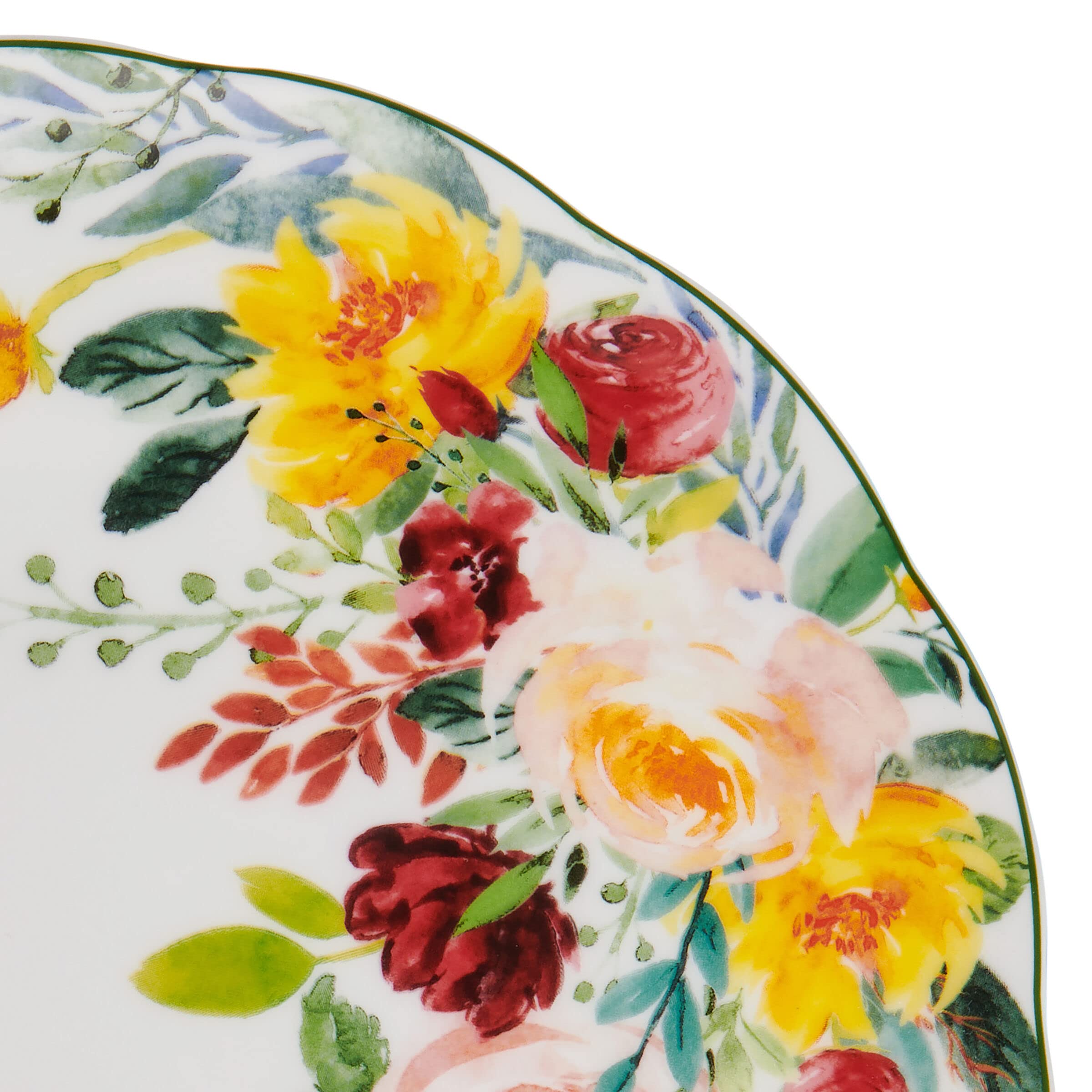 Premium Mikasa Clara 16-Piece Bone China Dinnerware Set - Lightweight & Chip Resistant, Service for 4 - Elegant Table Setting for Fine Dining & Special Occasions