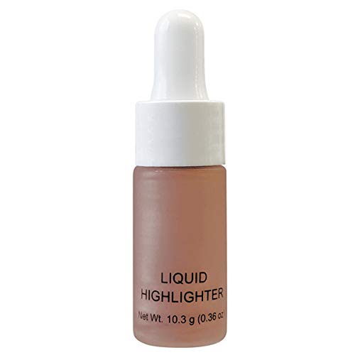Jolie Custom Liquid Highlighter Drops - Rose Quartz Shimmer Makeup for Glowing Skin | Face & Body Highlighter for Natural Dewy Look | Perfect for Daily Wear & Special Occasions