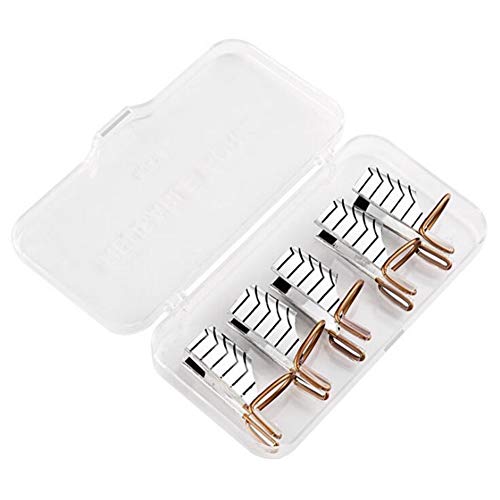 Ofanyia Reusable Nail Art Extension Forms - Curved French Nail Tips Guide Protector for Acrylic & UV Gel Designs | Professional Manicure Tool for Salon & Home Use | Perfect for DIY Nail Art, Extensions & Gel Polish Application