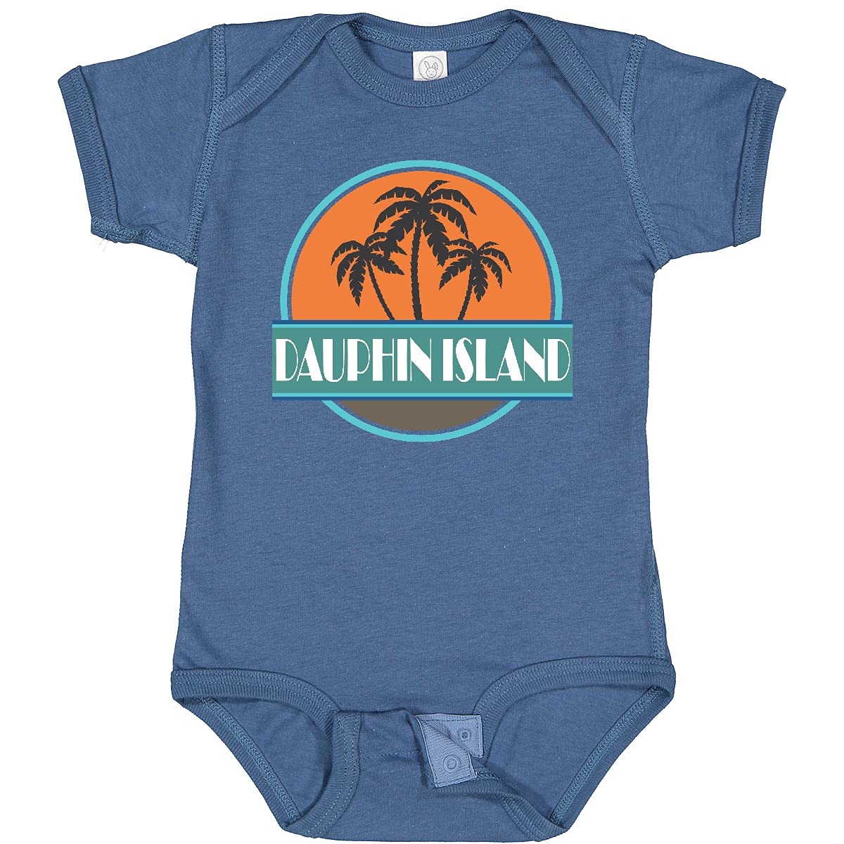 Inktastic Dauphin Island Alabama Vacation Baby Bodysuit - Cute Infant Onesie for Beach Trips & Family Getaways - Perfect Gift for Newborns & Baby Showers