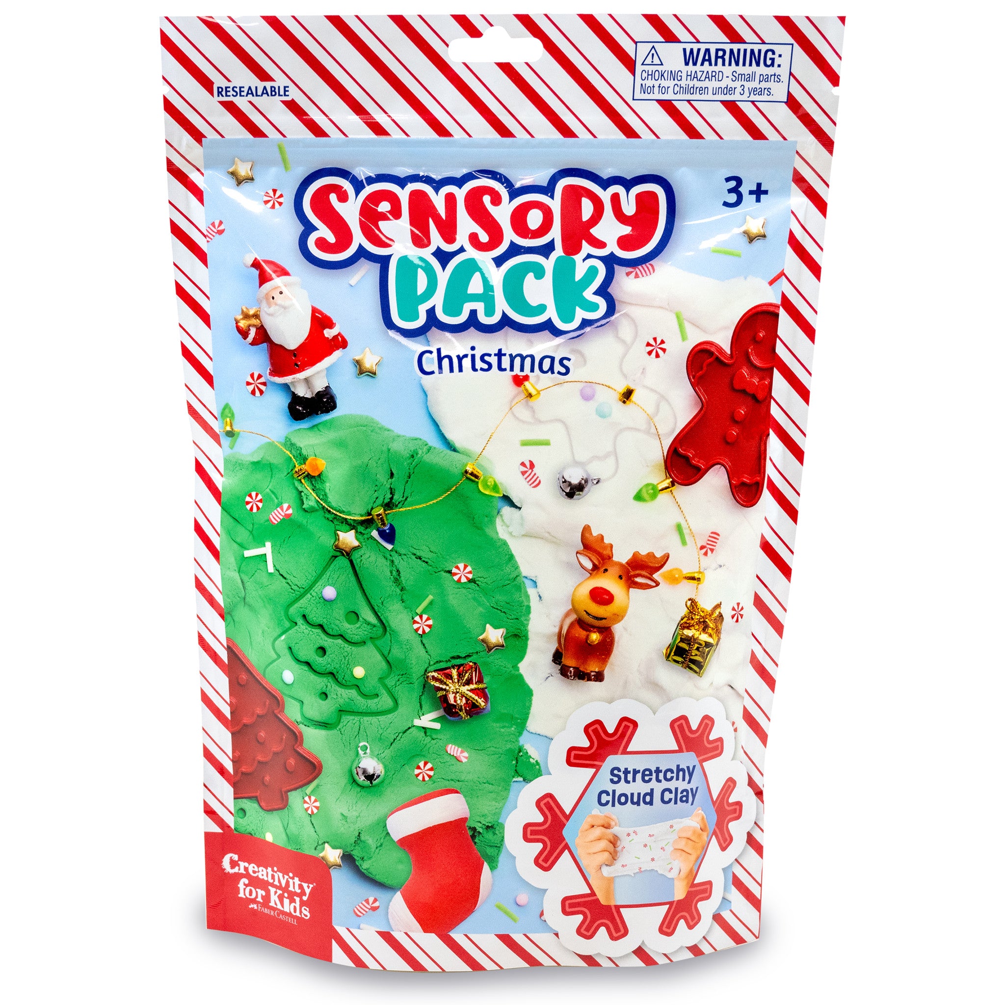 Christmas Sensory Pack for Kids - Stress Relief & Calming Toys for Autism, ADHD, Anxiety - Holiday Gift Idea for Children - Perfect for Stocking Stuffers & Sensory Play