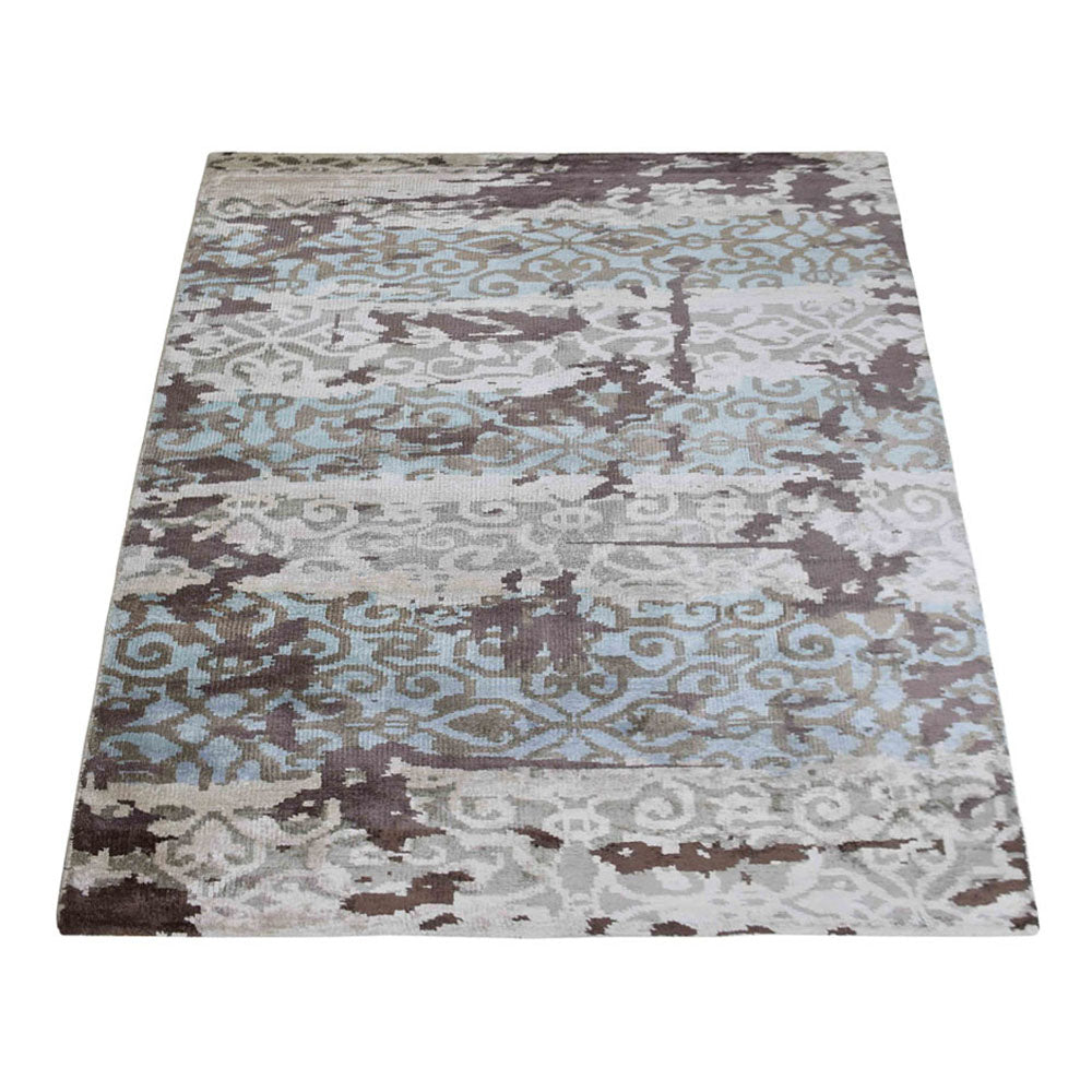 Handmade Hypnotic Eastern Hand Knotted Rug - Premium Wool Oriental Carpet for Living Room, Bedroom & Home Decor
