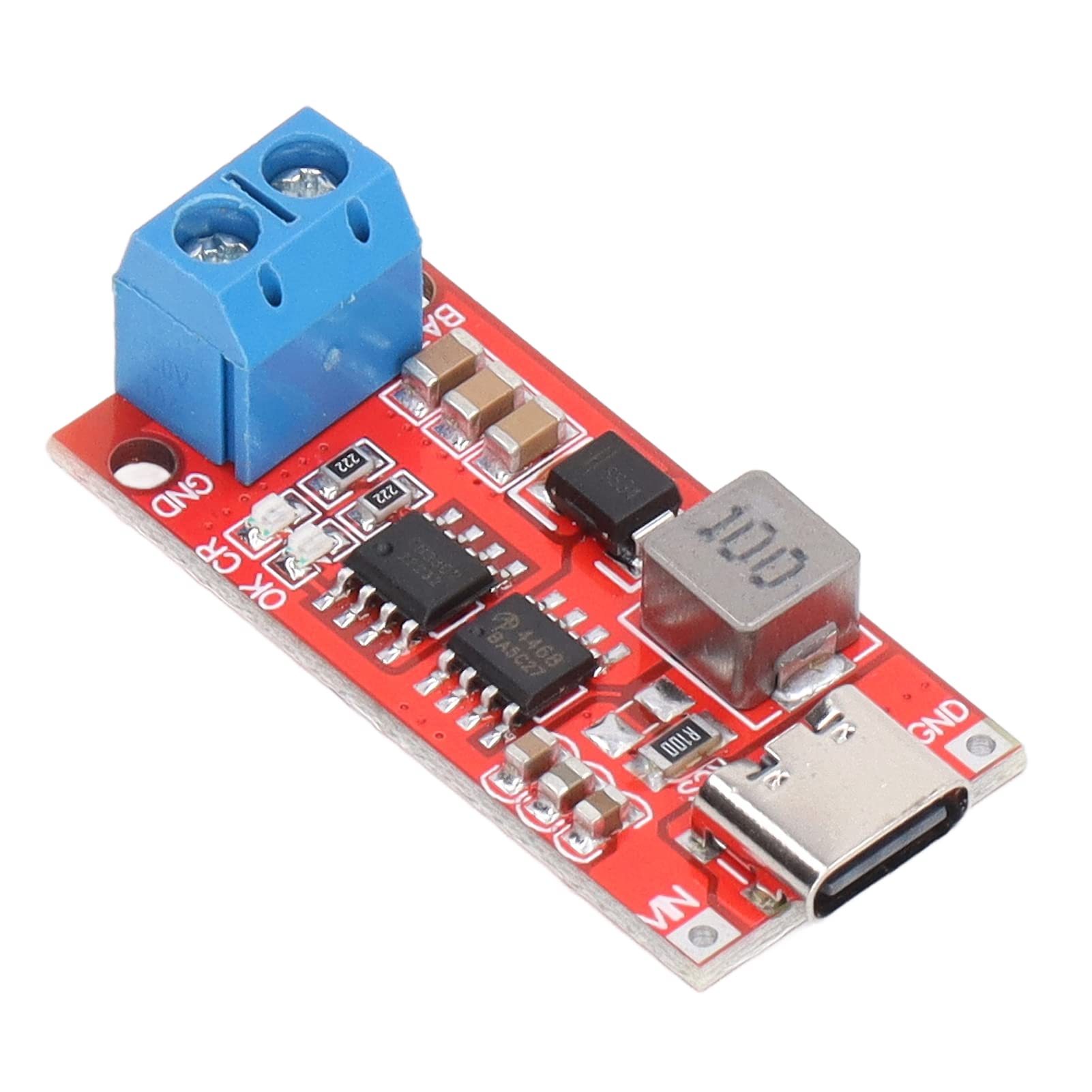 2S Lithium Battery Charger Module - 1A Input 0.55A Charging Current for DIY Electronics & RC Models | Easy Installation Power Board for Drone Batteries, Solar Projects & Portable Devices