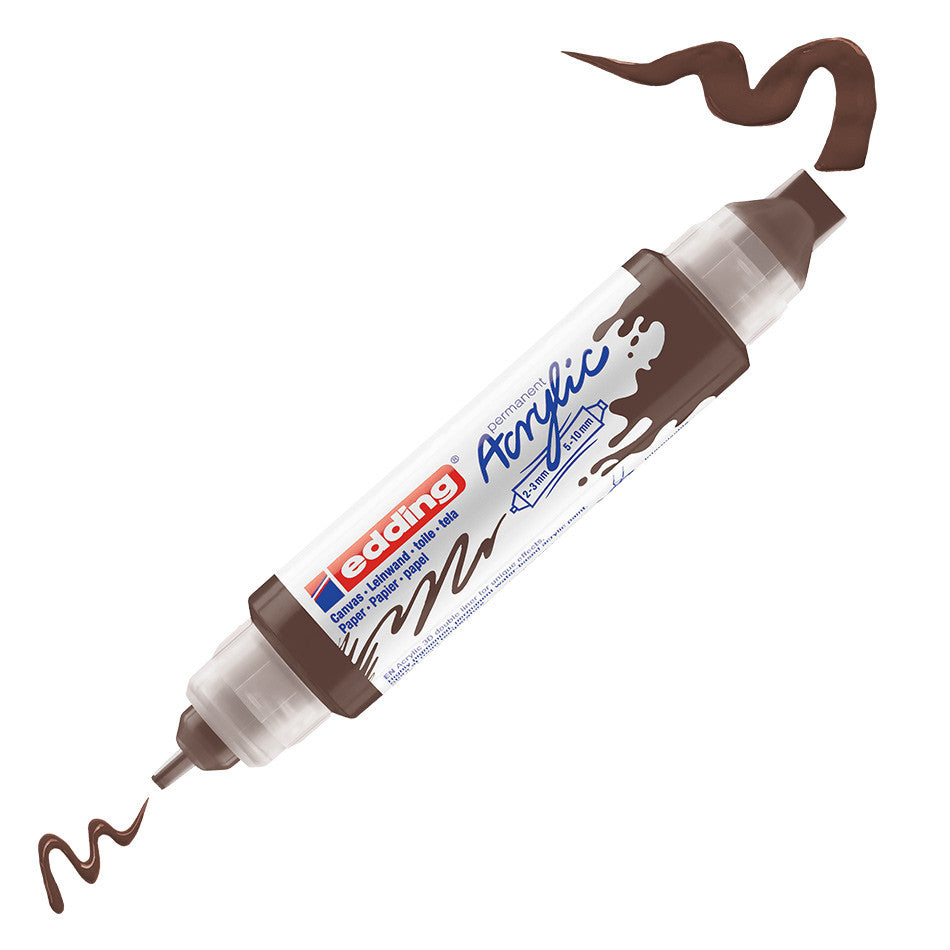 edding 5400 Acrylic 3D Double Liner - Premium Paint Marker for DIY Crafts, Signage & Art Projects - Perfect for Glass, Metal, Wood & Canvas Surfaces