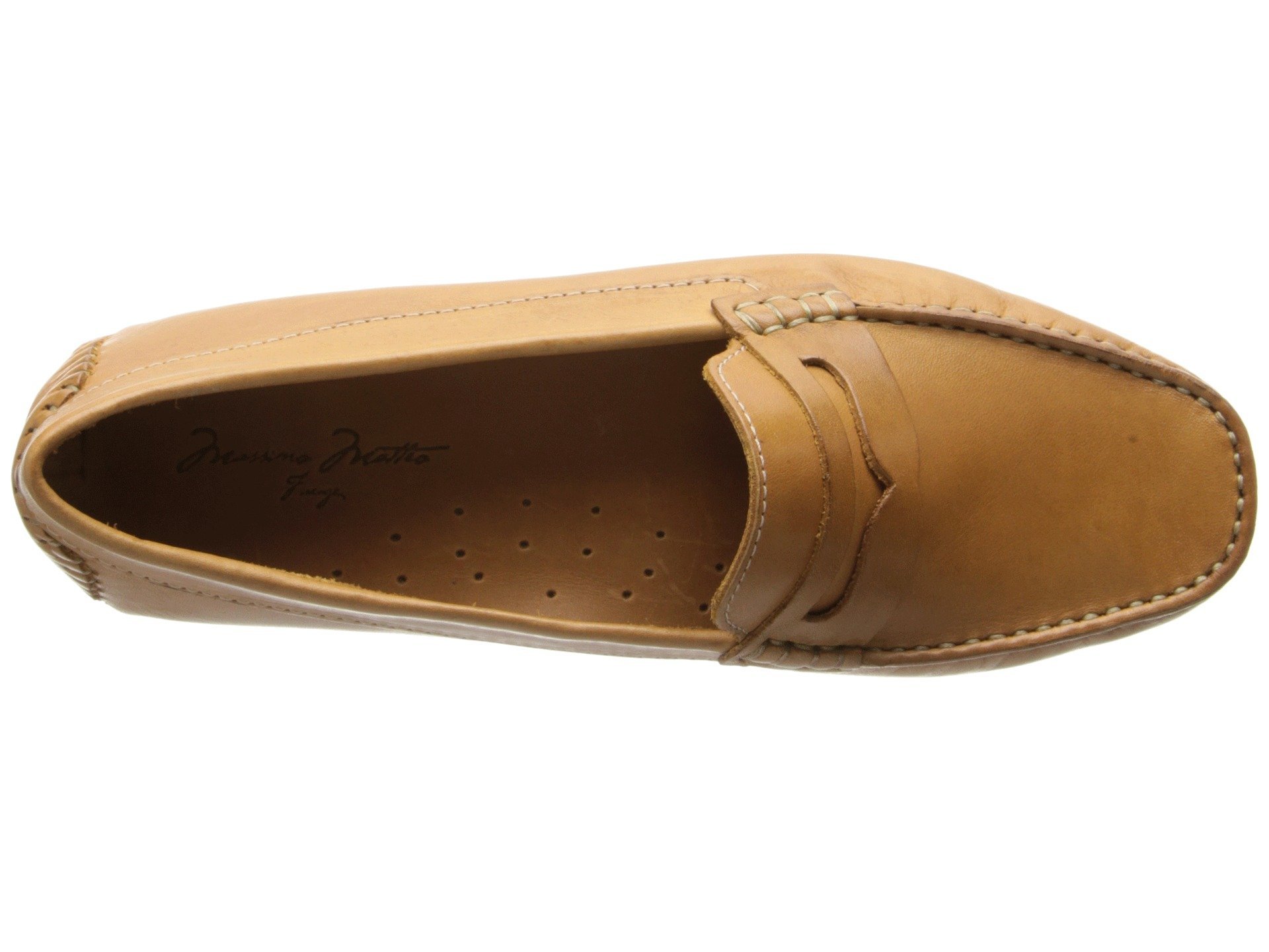Massimo Matteo Penny Keeper Women's Loafers - Genuine Leather Upper & Cushioned Footbed - Comfortable Slip-On Shoes for Work, Office & Casual Wear