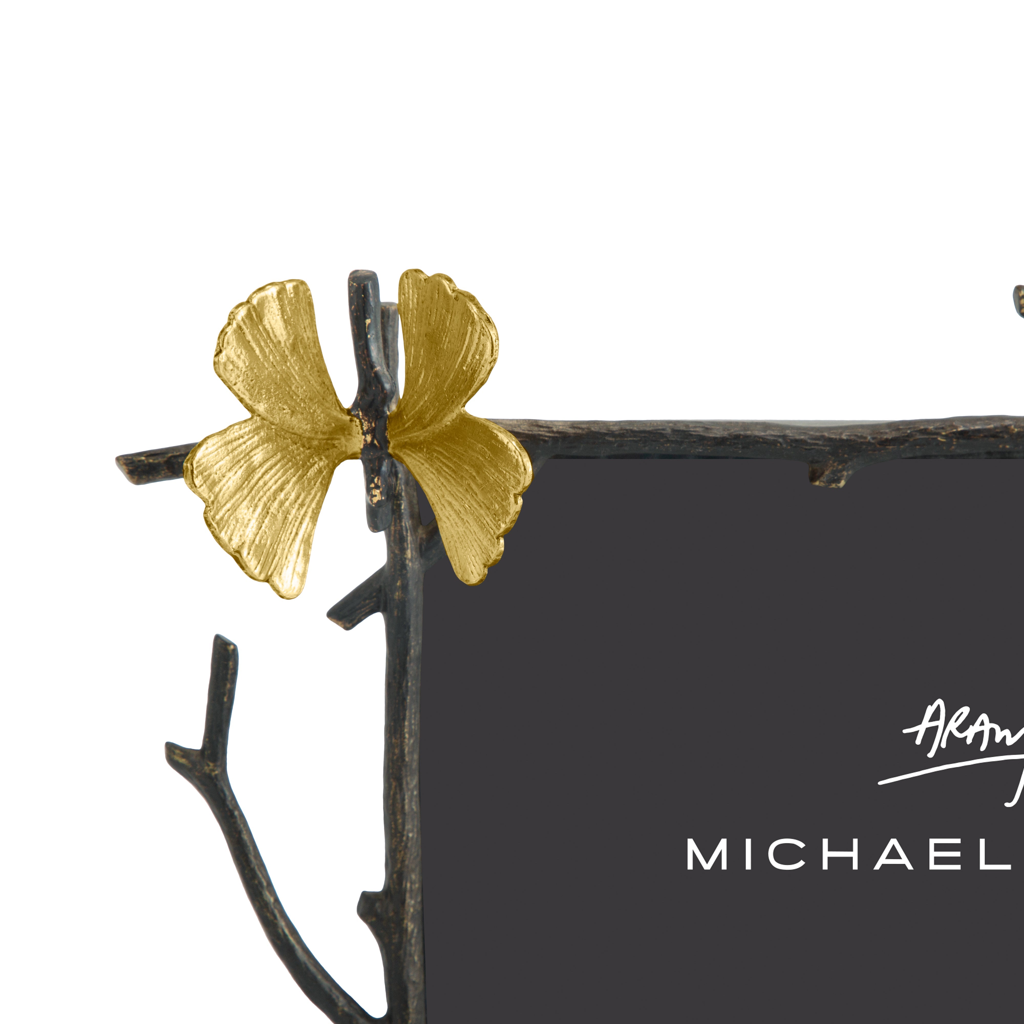Butterfly Ginkgo Picture Frame - Elegant Home Decor for Wall Art, Photo Display, and Gift Giving - Perfect for Living Room, Bedroom, and Office Decorations