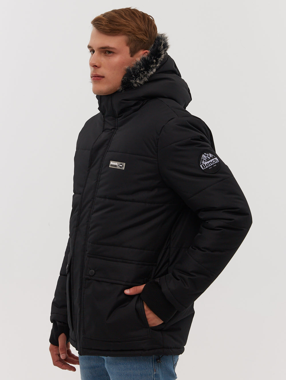 Koufax Puffer Parka Jacket for Men & Women - Lightweight Winter Coat with Hood, Waterproof & Windproof - Perfect for Skiing, Hiking & Outdoor Activities