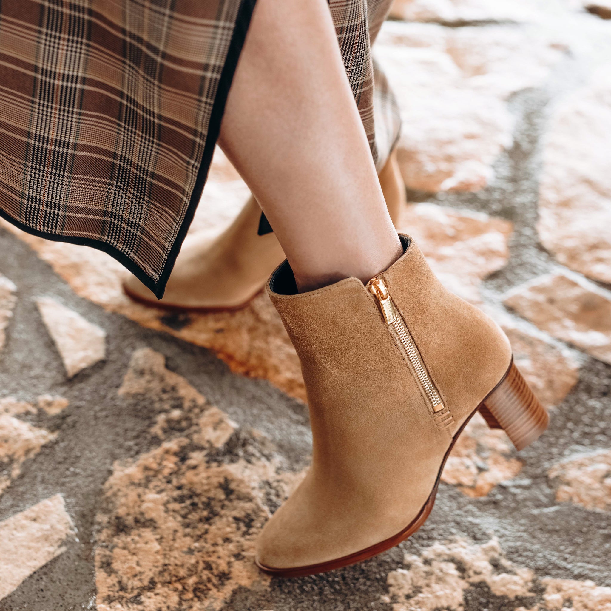 Perfect Zip Bootie 70 - Women's Stylish Ankle Boots with Side Zipper | Comfortable & Fashionable Fall/Winter Shoes for Casual Outfits, Work & Date Nights