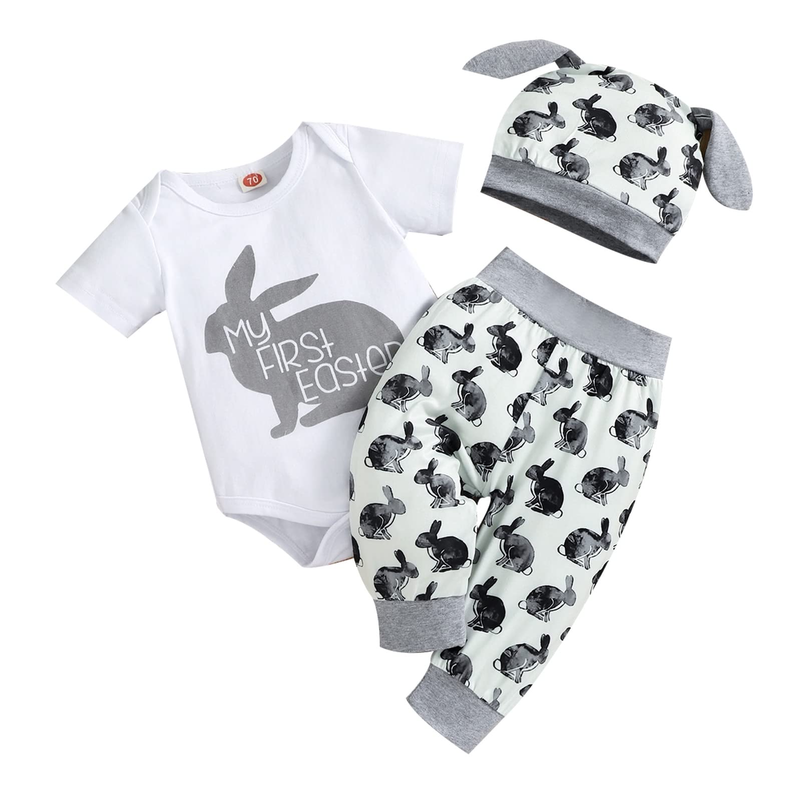 My First Easter Outfit for Baby Boys - Adorable Newborn Easter Clothes Set - Perfect Easter Gift for Infants & Toddlers - Ideal for Easter Photos, Church Visits & Family Gatherings